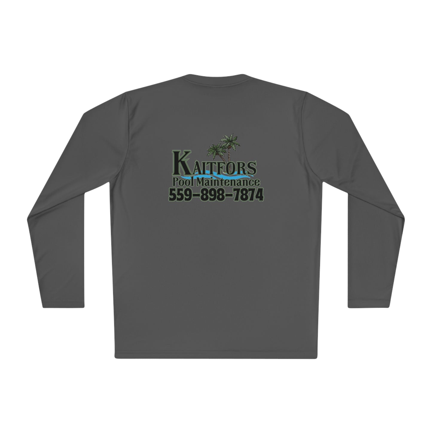 Kaitfors logo Pool Unisex Lightweight Long Sleeve Tee