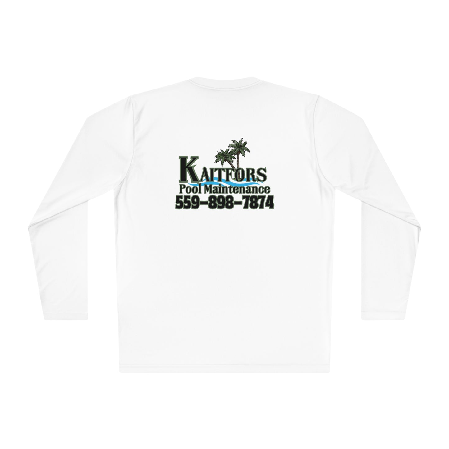 Kaitfors logo Pool Unisex Lightweight Long Sleeve Tee