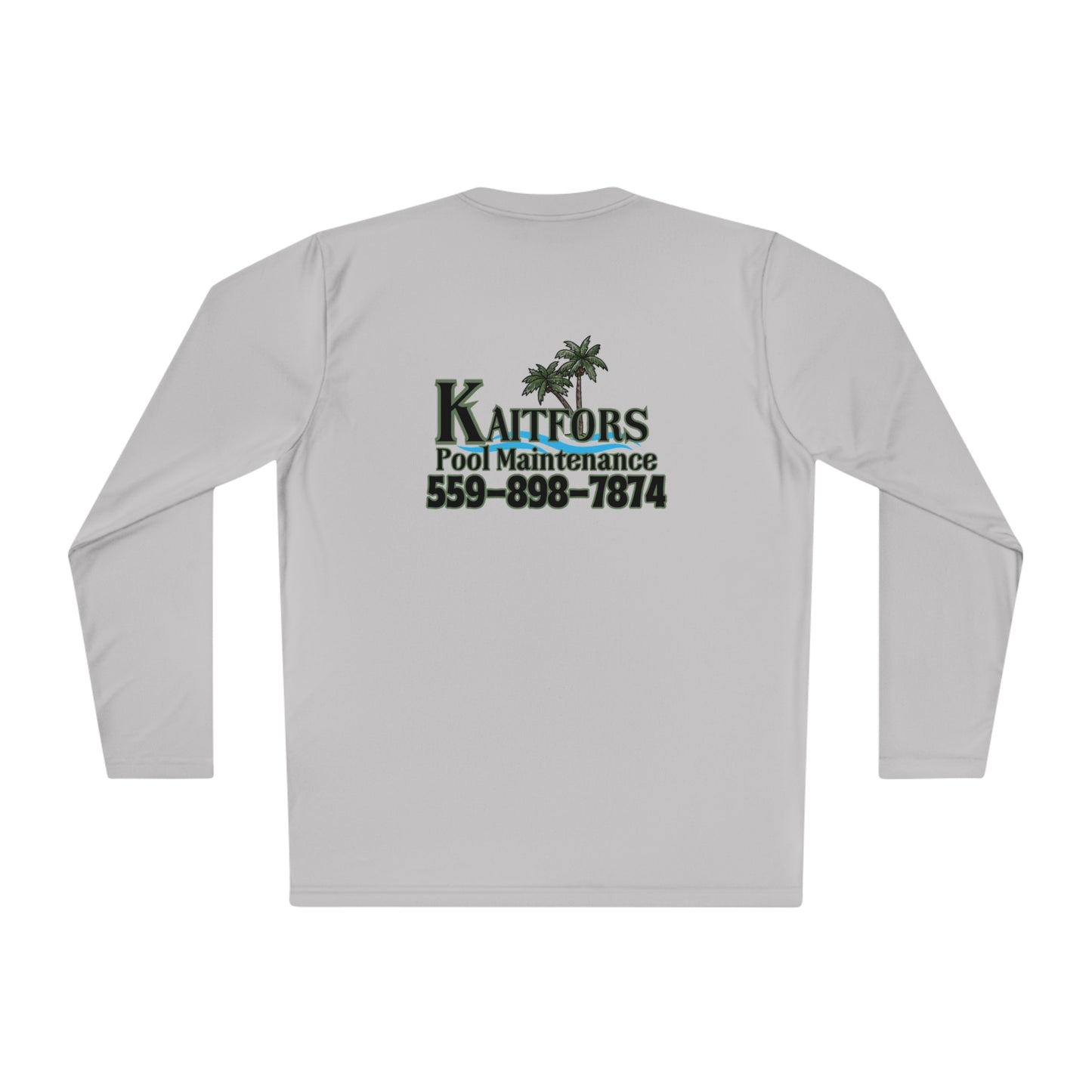 Kaitfors logo Pool Unisex Lightweight Long Sleeve Tee