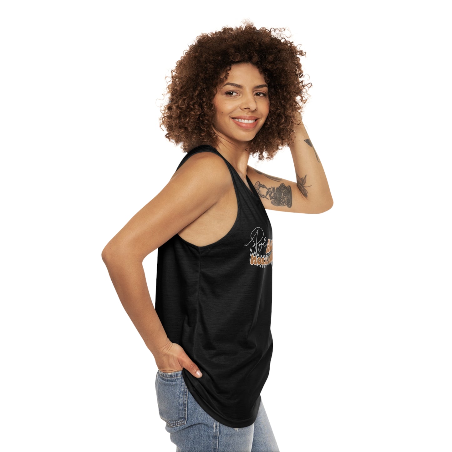 Vintage Poe Automotive Unisex Tank Top