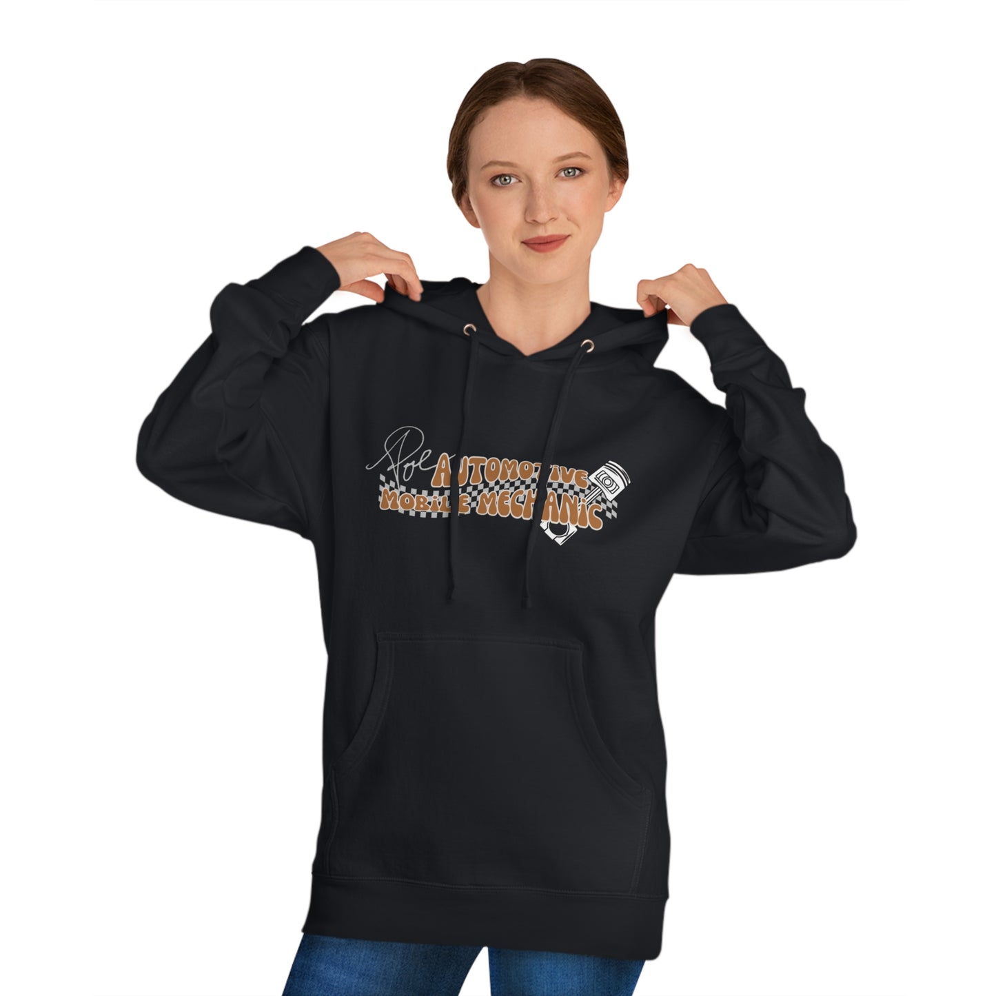 Vintage Poe Automotive Hooded Sweatshirt