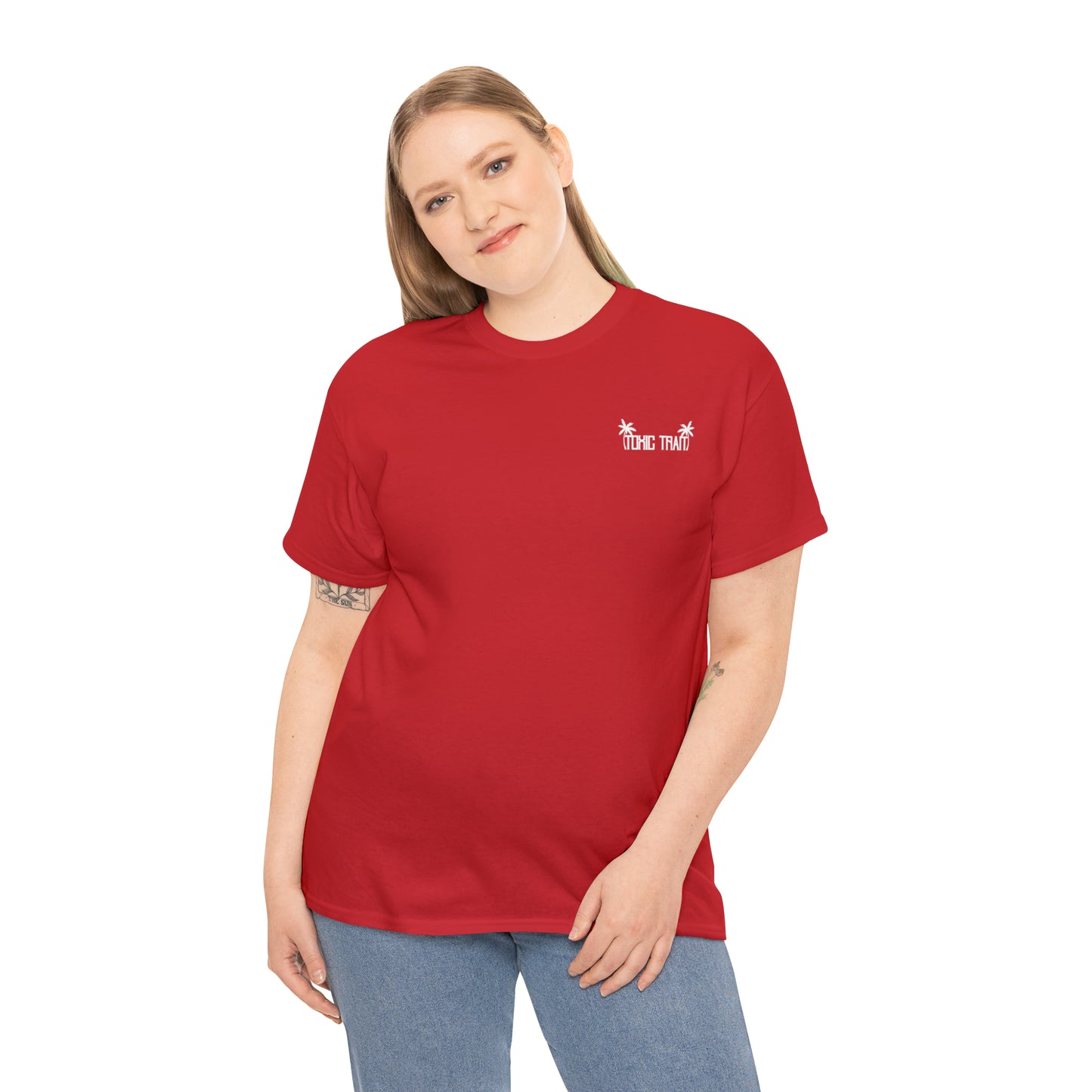 License Plate Toxic Trait Heavy Cotton Tee