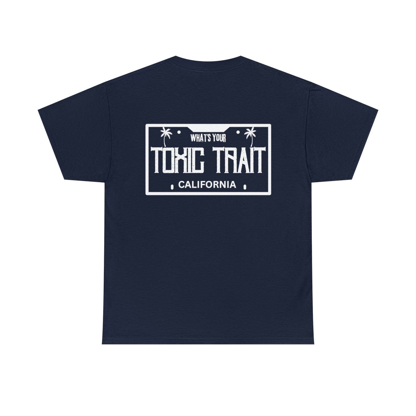 License Plate Toxic Trait Heavy Cotton Tee