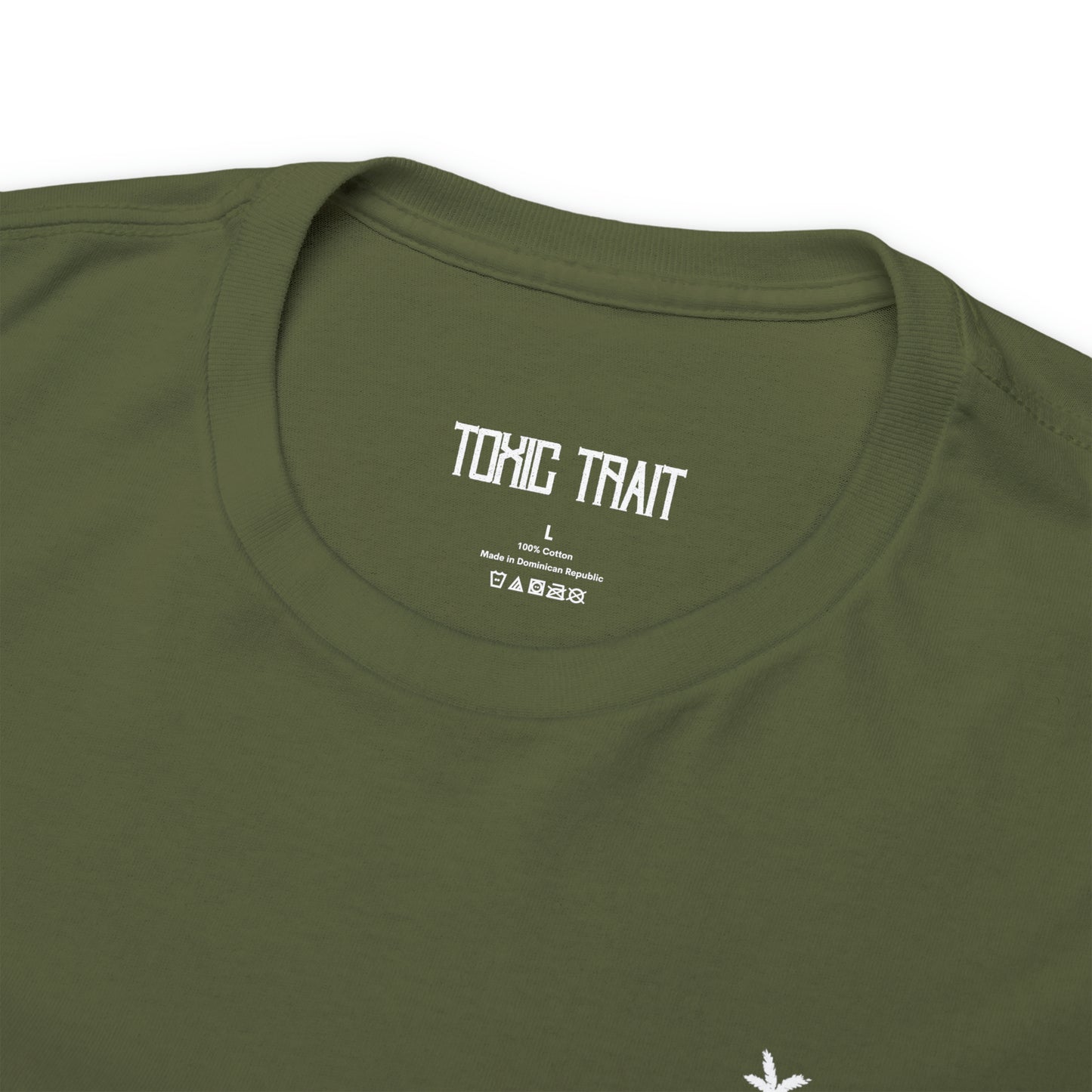 License Plate Toxic Trait Heavy Cotton Tee