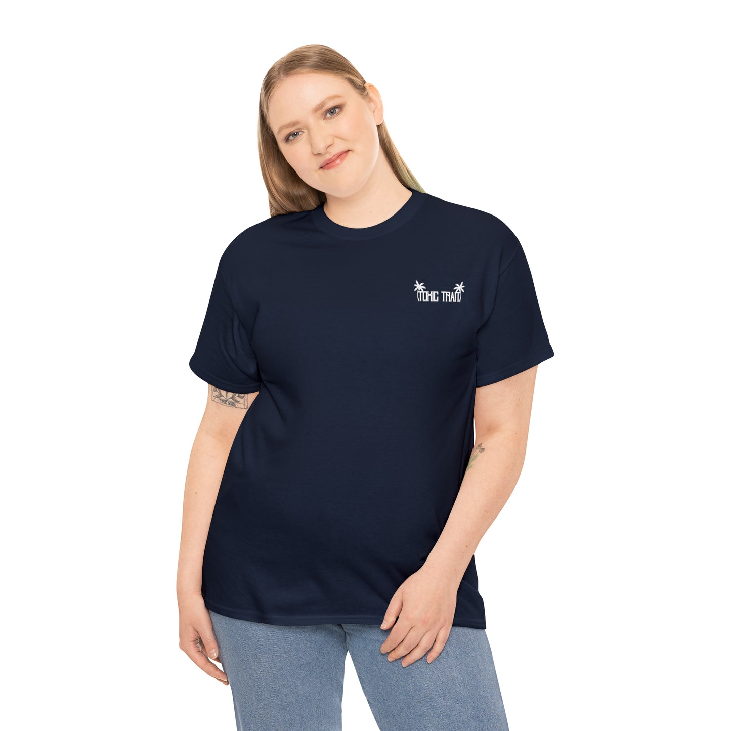 License Plate Toxic Trait Heavy Cotton Tee