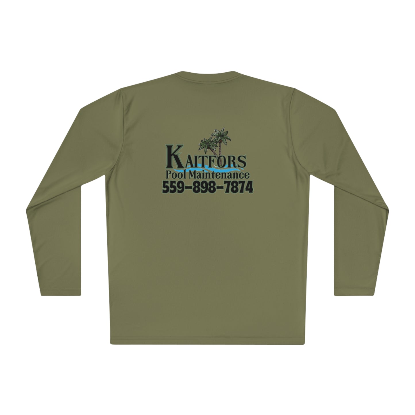 Kaitfors logo Pool Unisex Lightweight Long Sleeve Tee