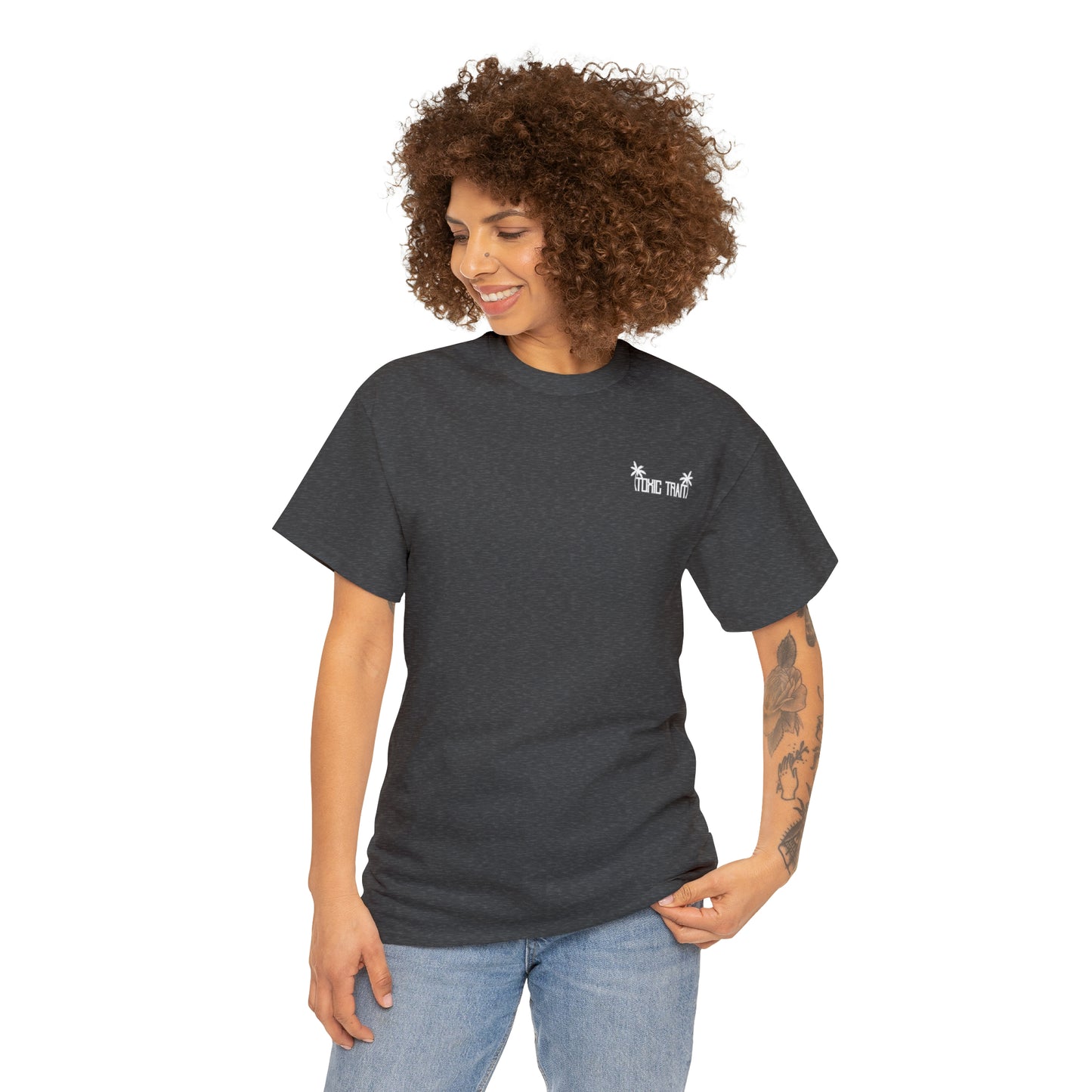 License Plate Toxic Trait Heavy Cotton Tee