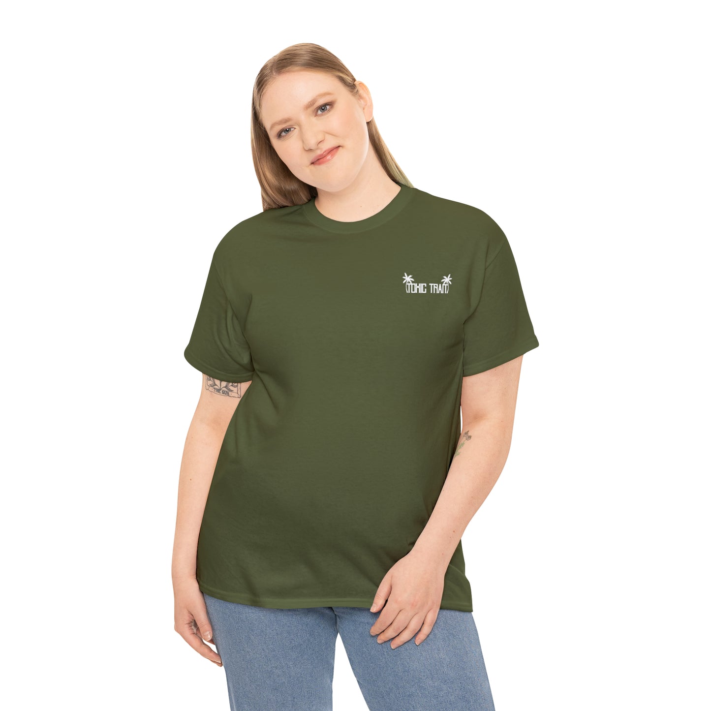 License Plate Toxic Trait Heavy Cotton Tee