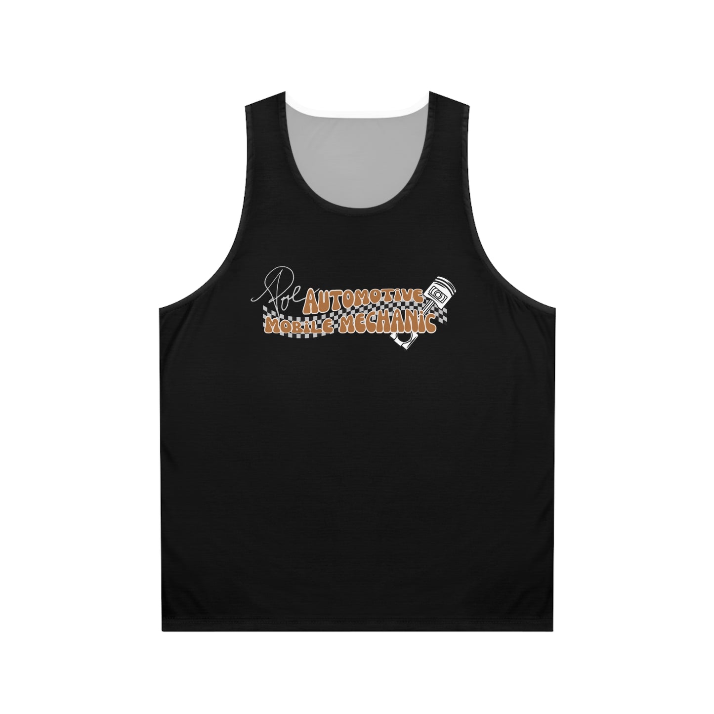 Vintage Poe Automotive Unisex Tank Top
