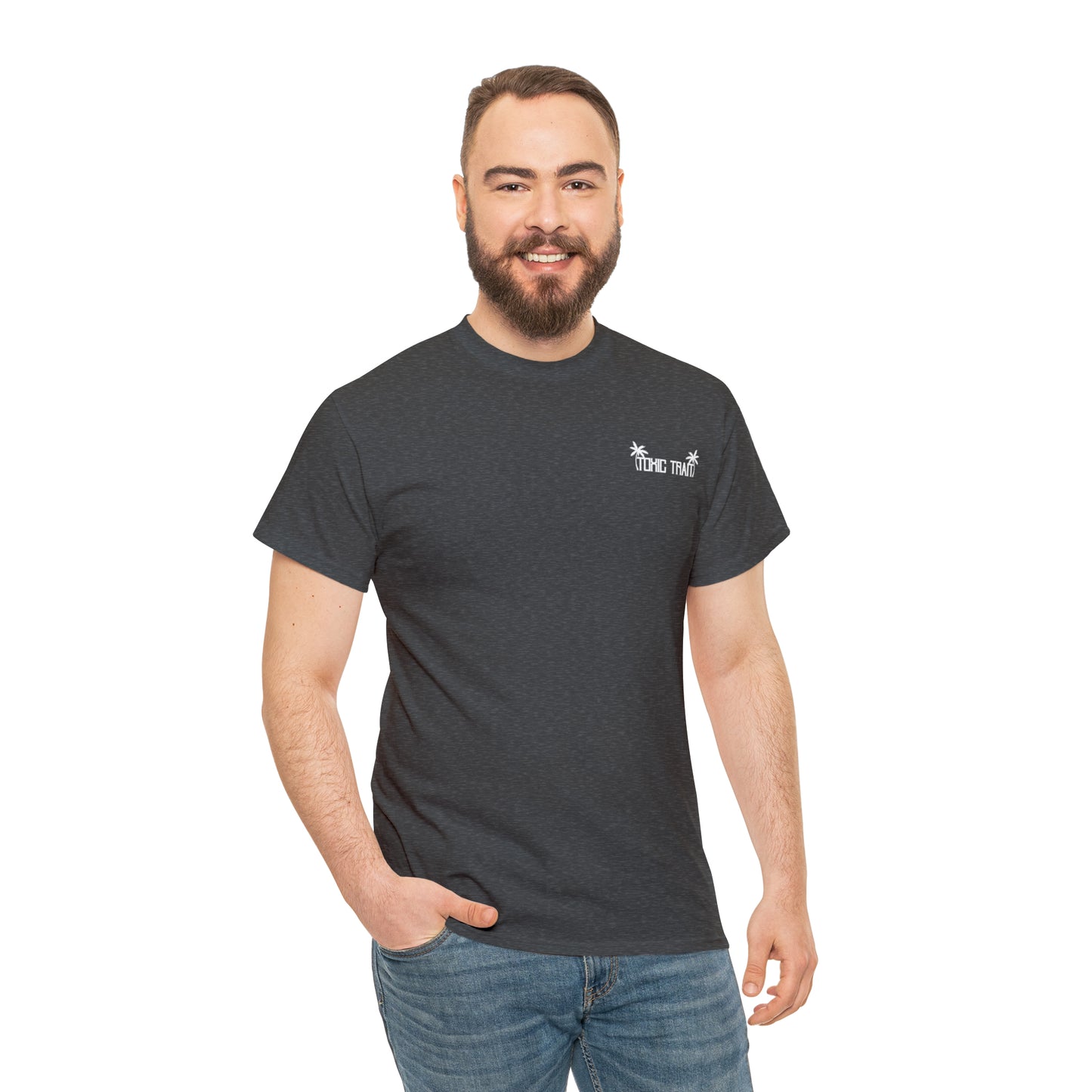 License Plate Toxic Trait Heavy Cotton Tee