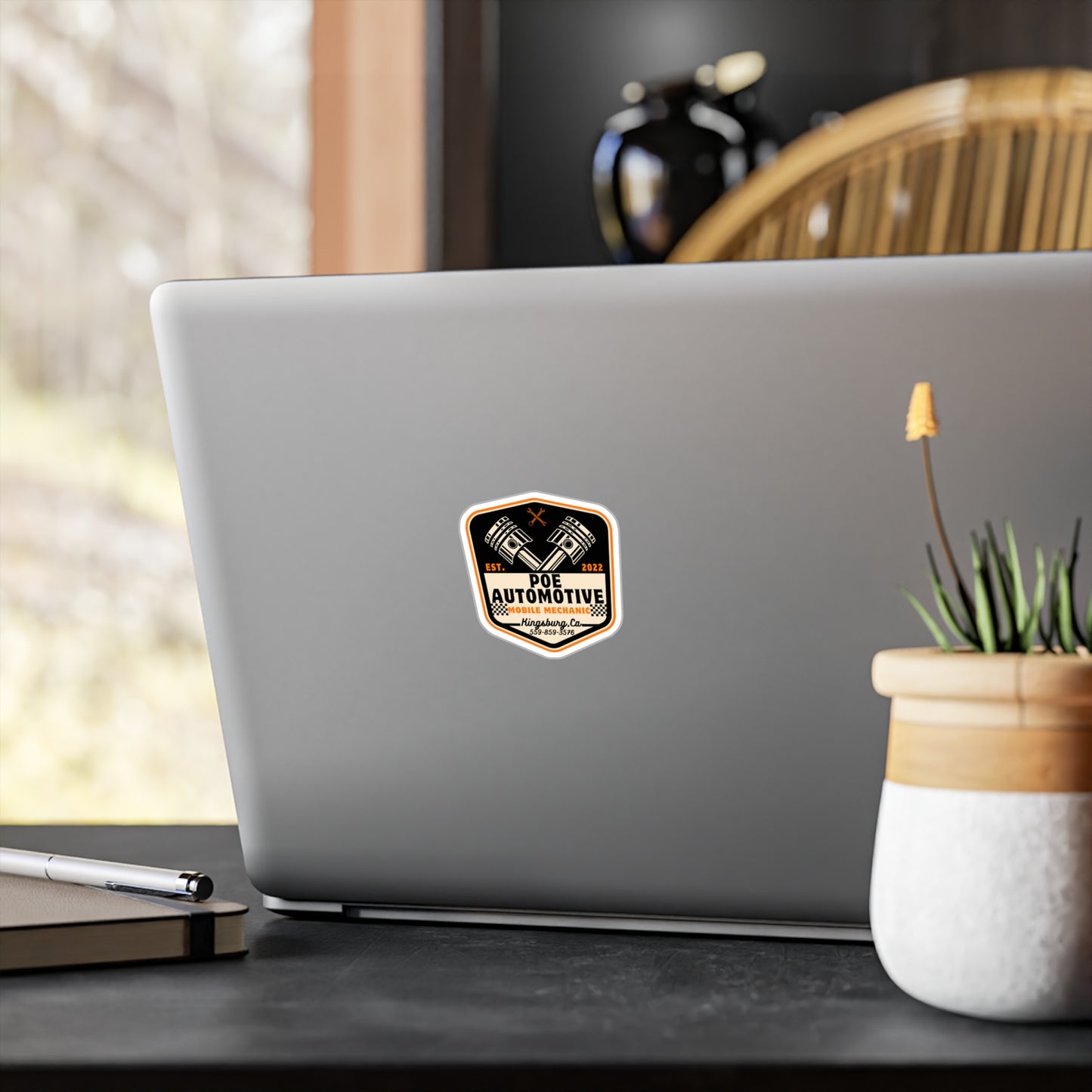 Poe Automotive Kiss-Cut Vinyl Decals