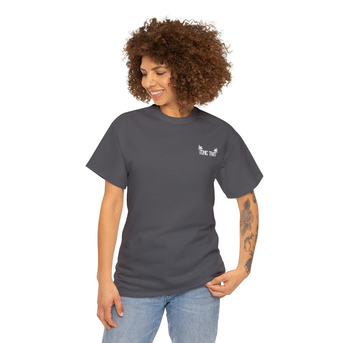 License Plate Toxic Trait Heavy Cotton Tee