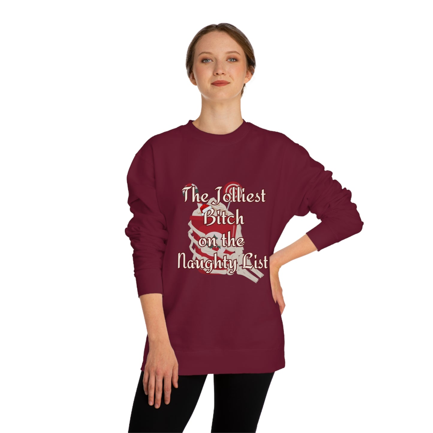 Jolliest B***h Crew Neck Sweatshirt