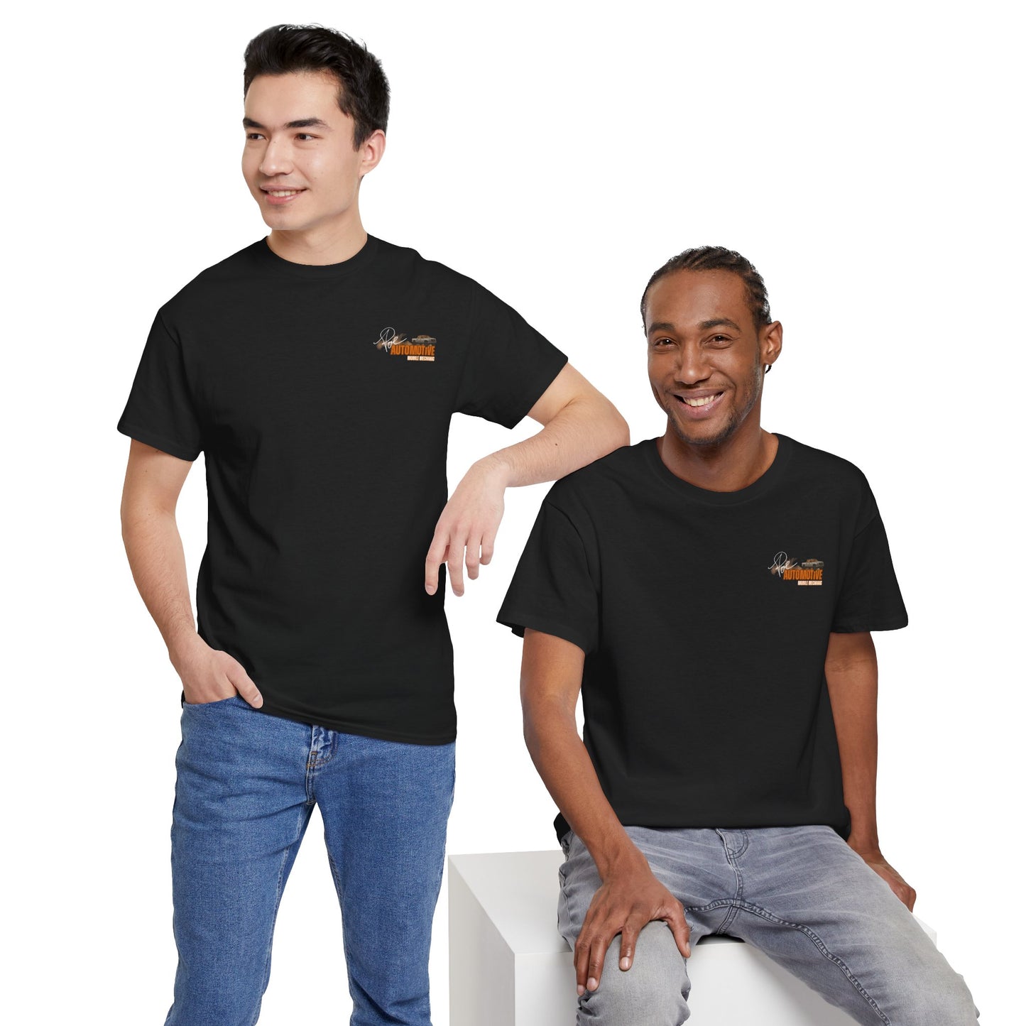 Poe Automotive Mechanic Tee, Unisex Heavy Cotton T-Shirt