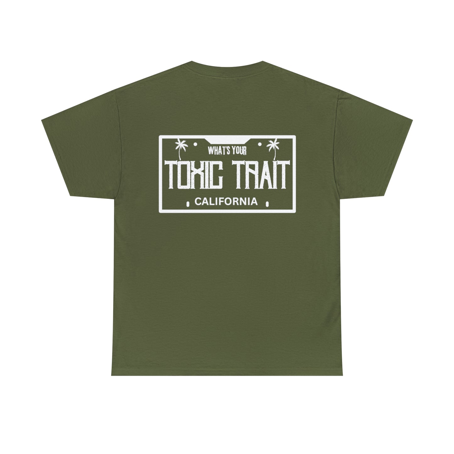 License Plate Toxic Trait Heavy Cotton Tee