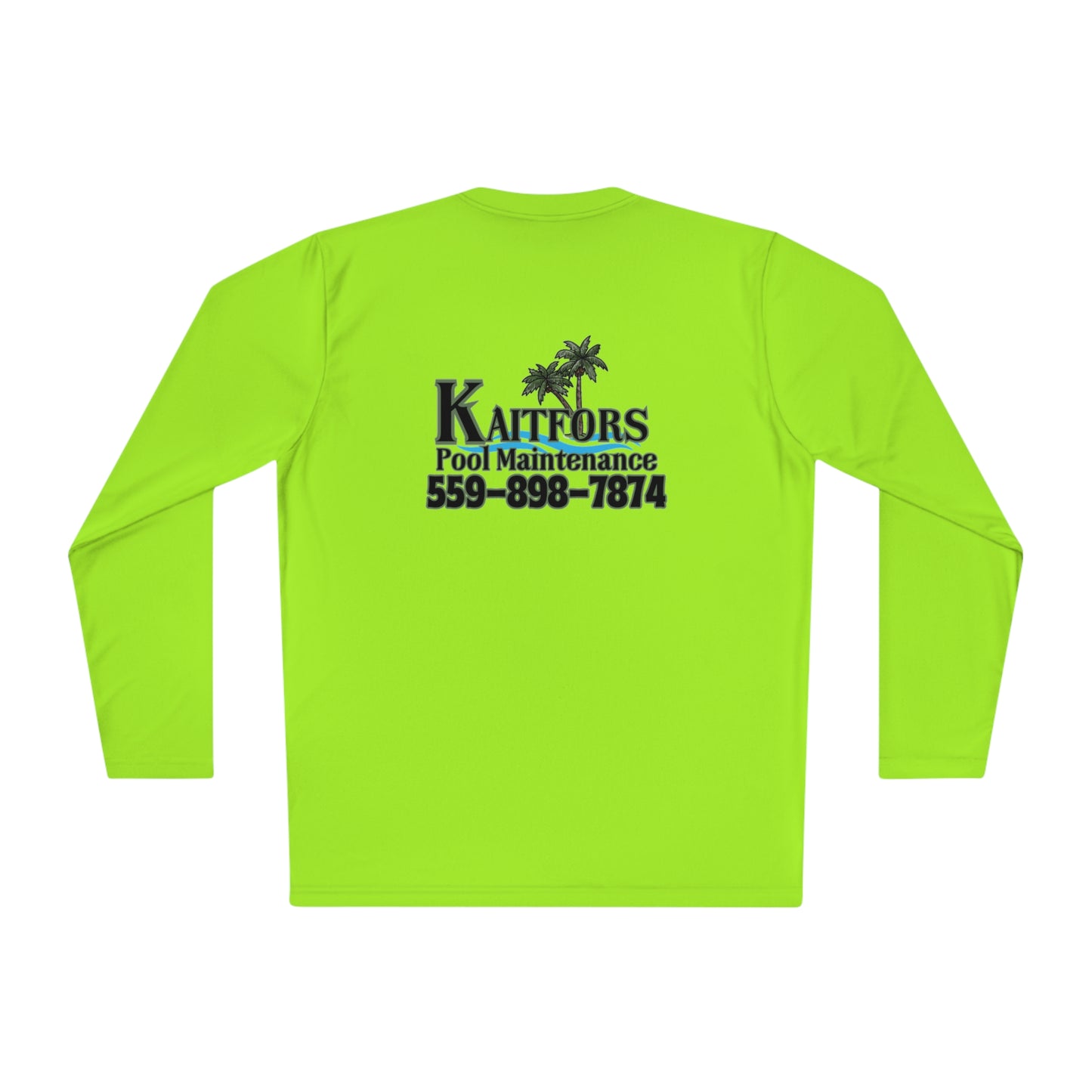 Kaitfors logo Pool Unisex Lightweight Long Sleeve Tee