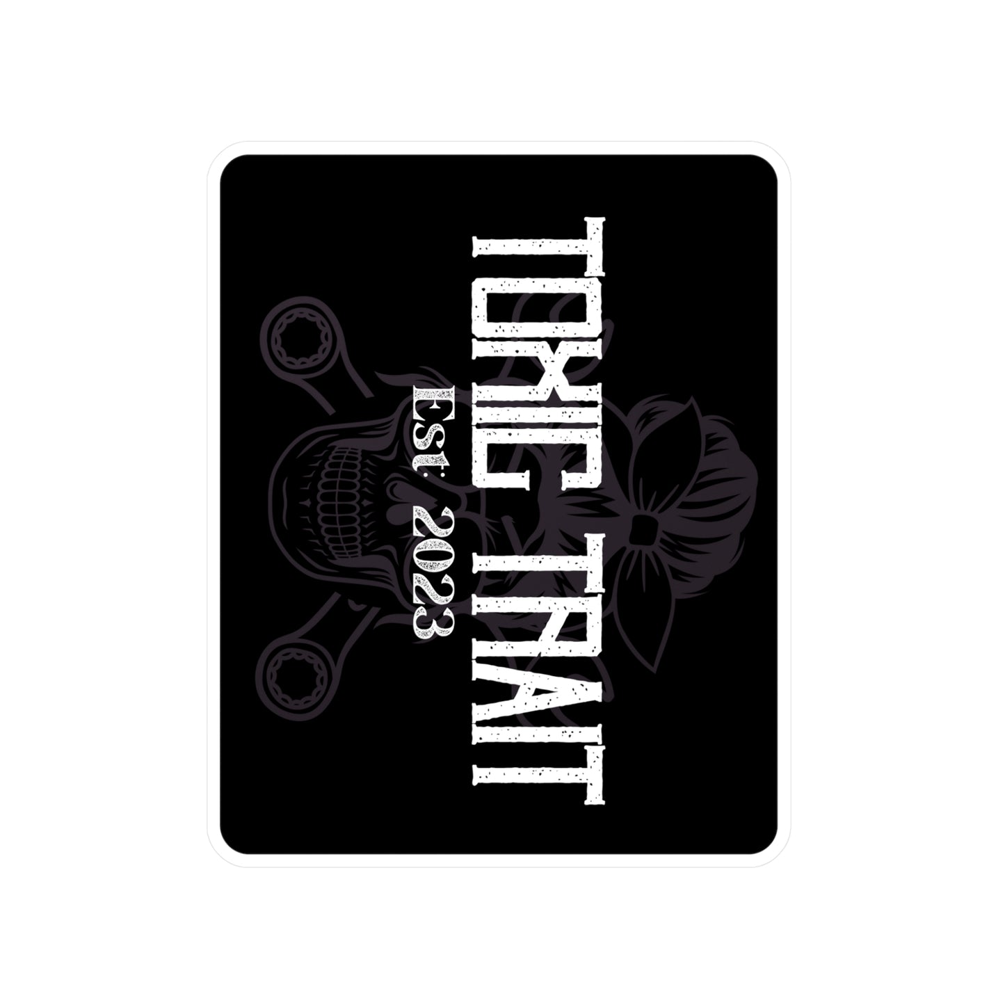 Toxic Trait Smokey Lavender Kiss-Cut Vinyl Decals