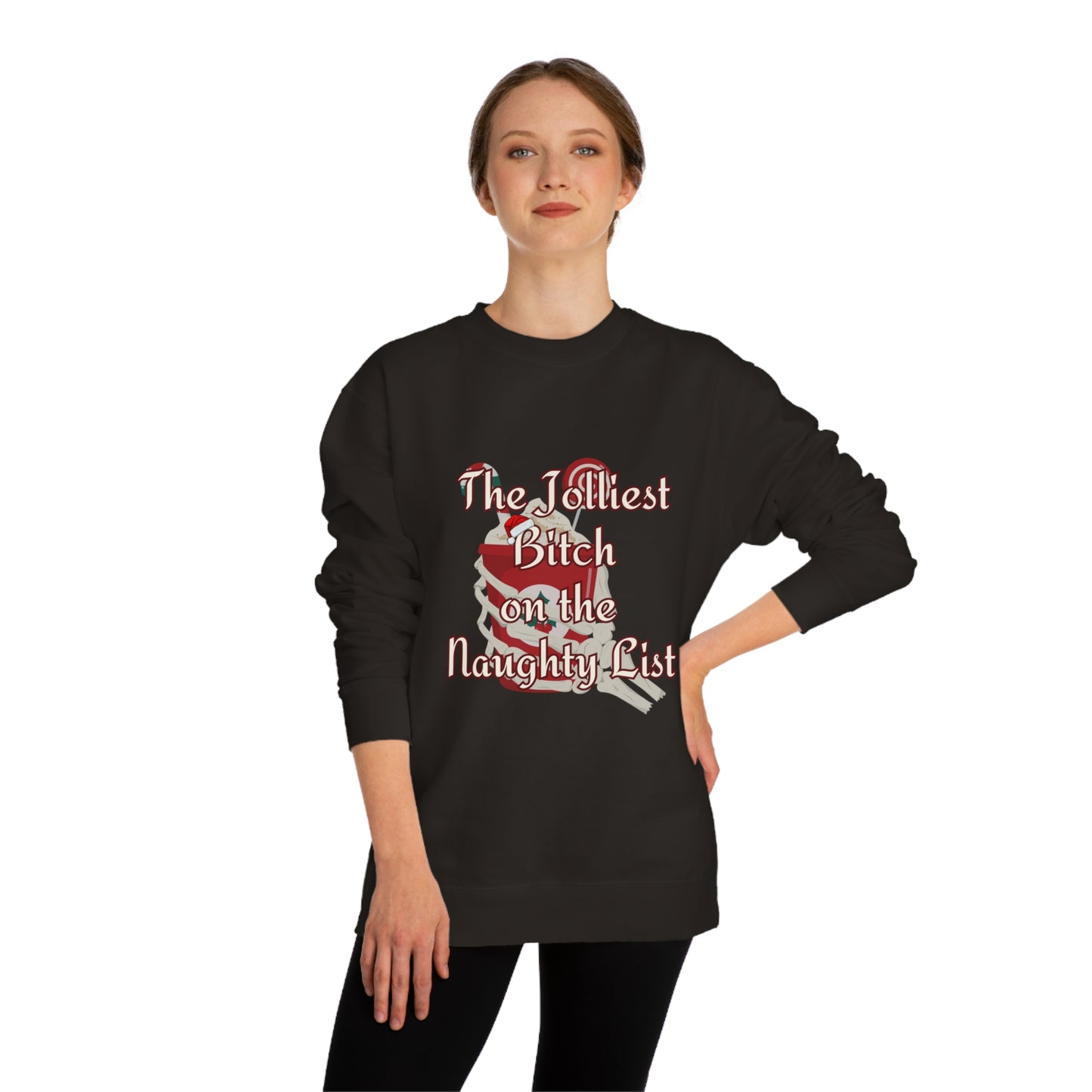 Jolliest B***h Crew Neck Sweatshirt
