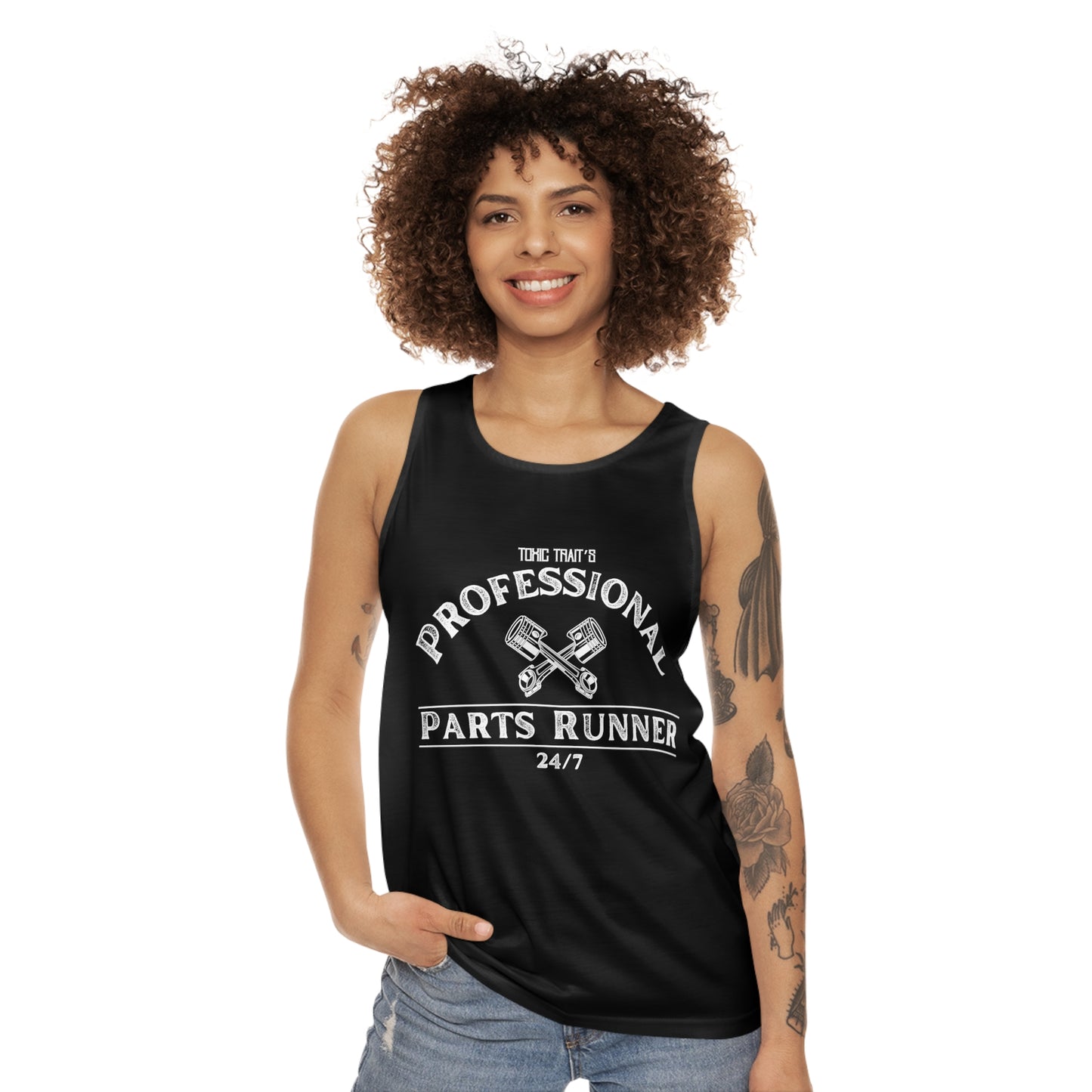 Professional Parts Runner Unisex Tank Top