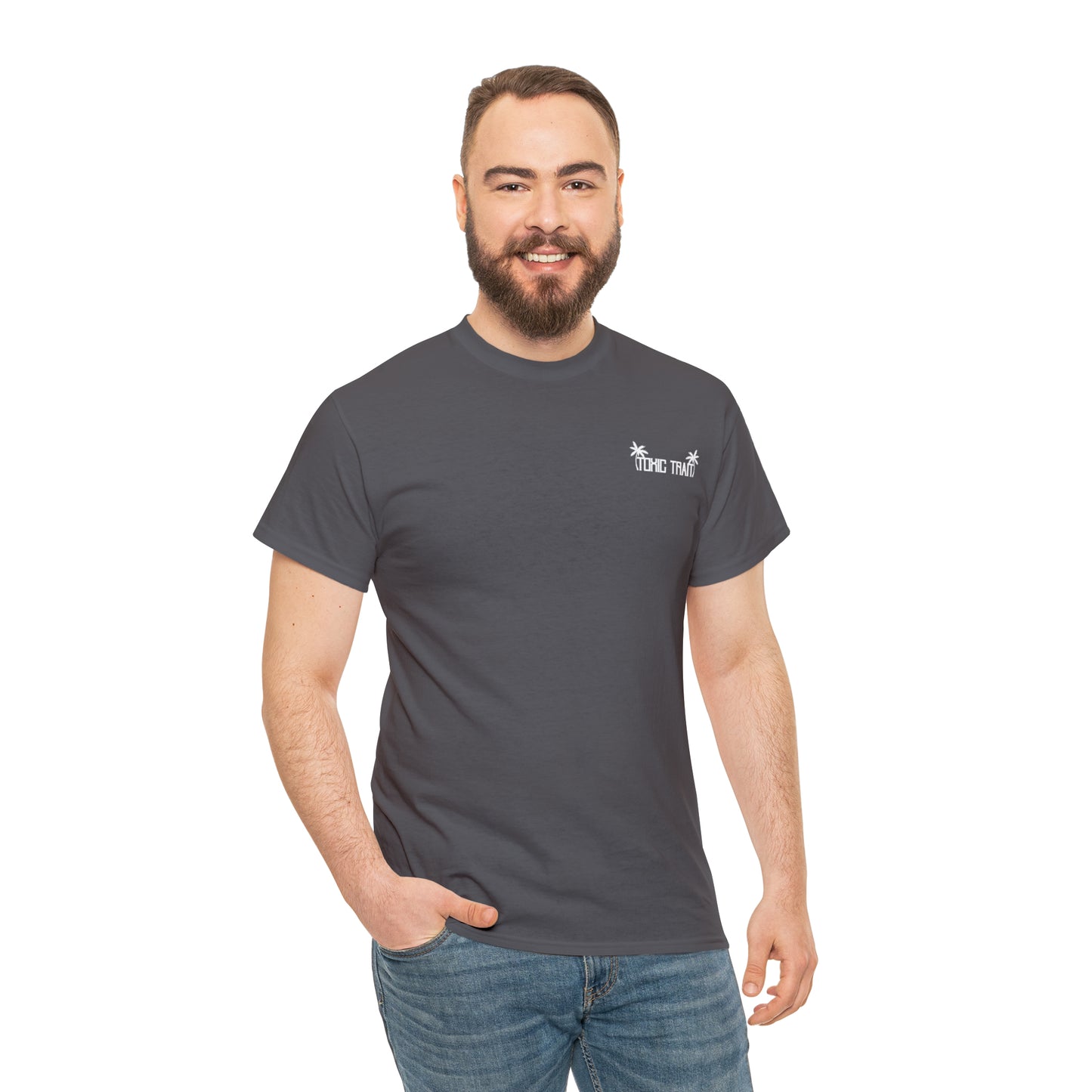 License Plate Toxic Trait Heavy Cotton Tee