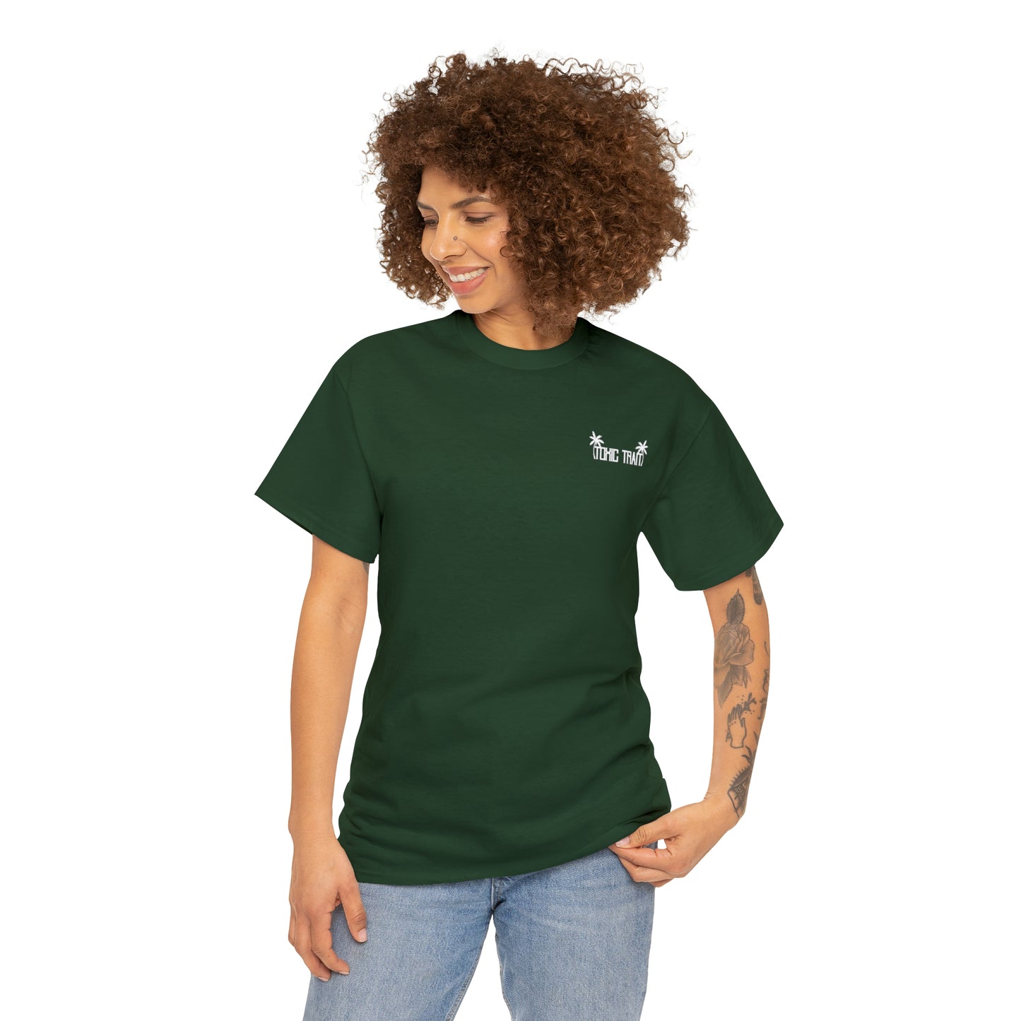 License Plate Toxic Trait Heavy Cotton Tee