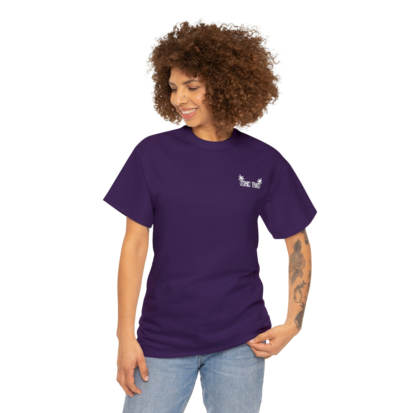 License Plate Toxic Trait Heavy Cotton Tee