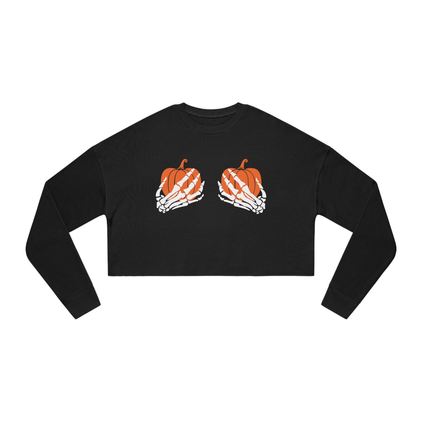 Hold your Gourd Women's Cropped Sweatshirt