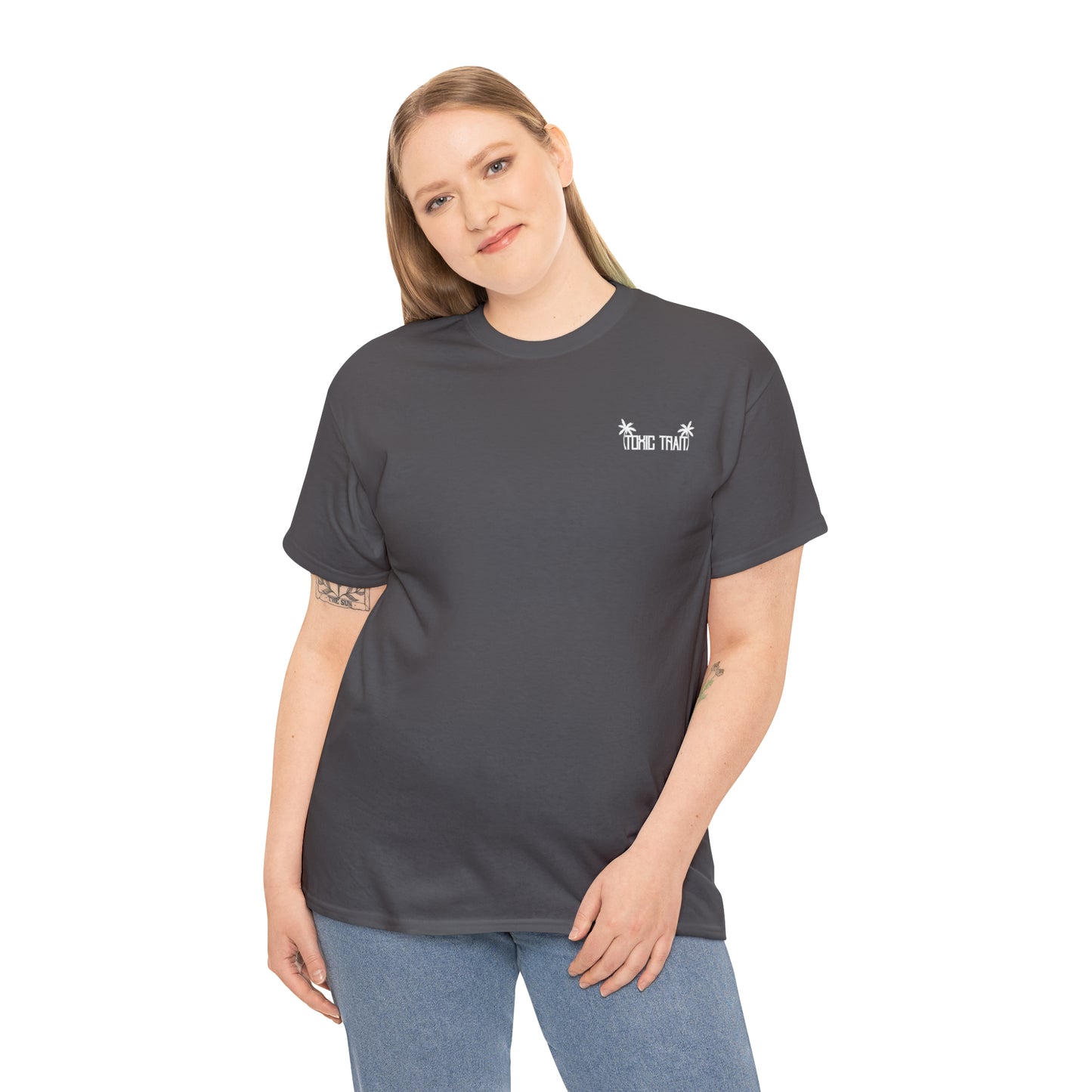 License Plate Toxic Trait Heavy Cotton Tee
