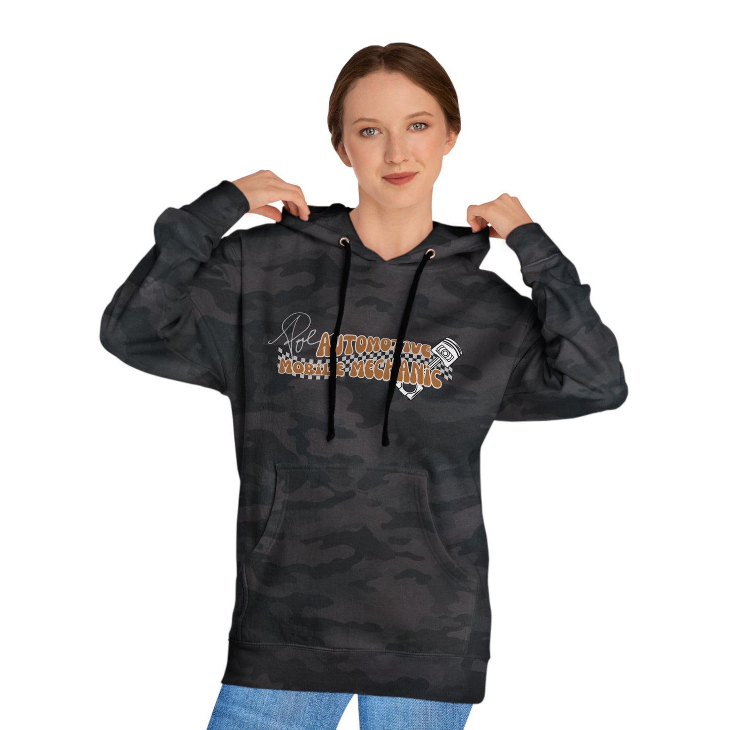 Vintage Poe Automotive Hooded Sweatshirt
