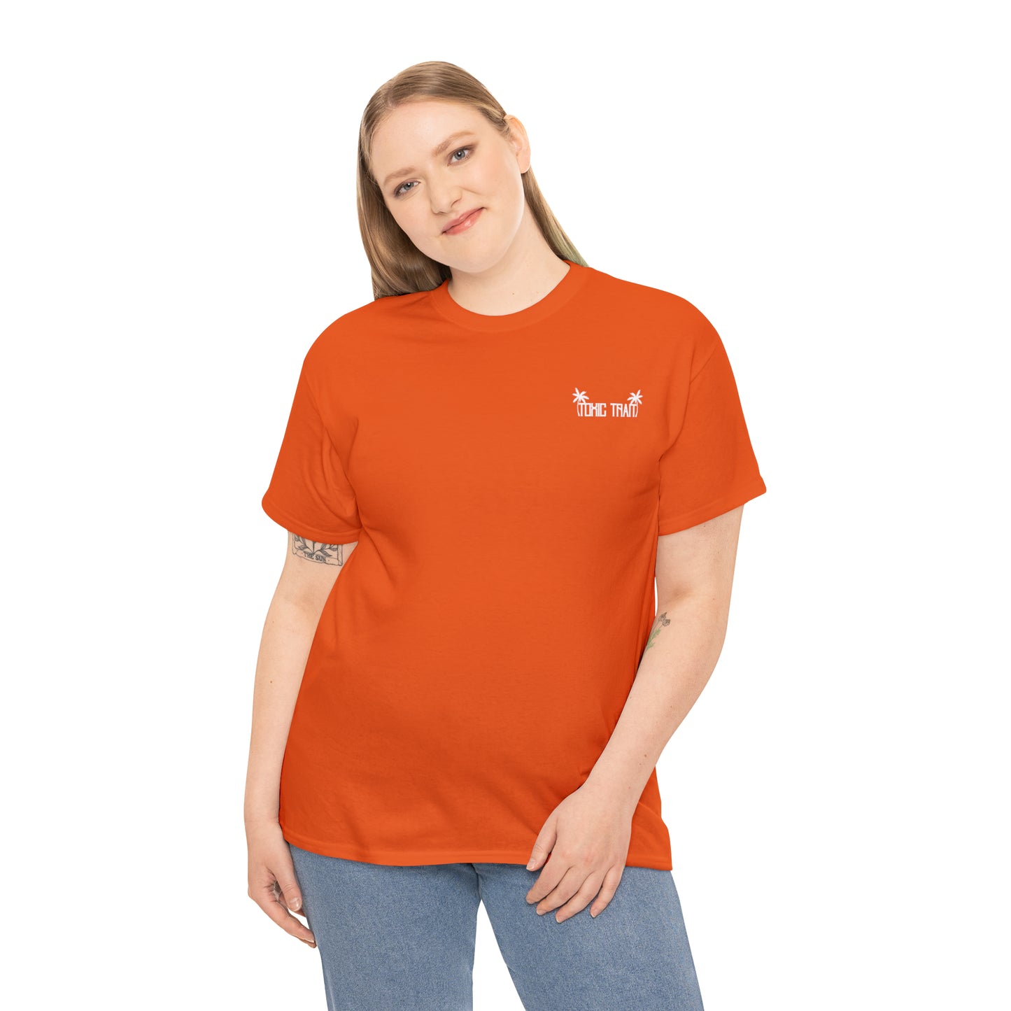 License Plate Toxic Trait Heavy Cotton Tee