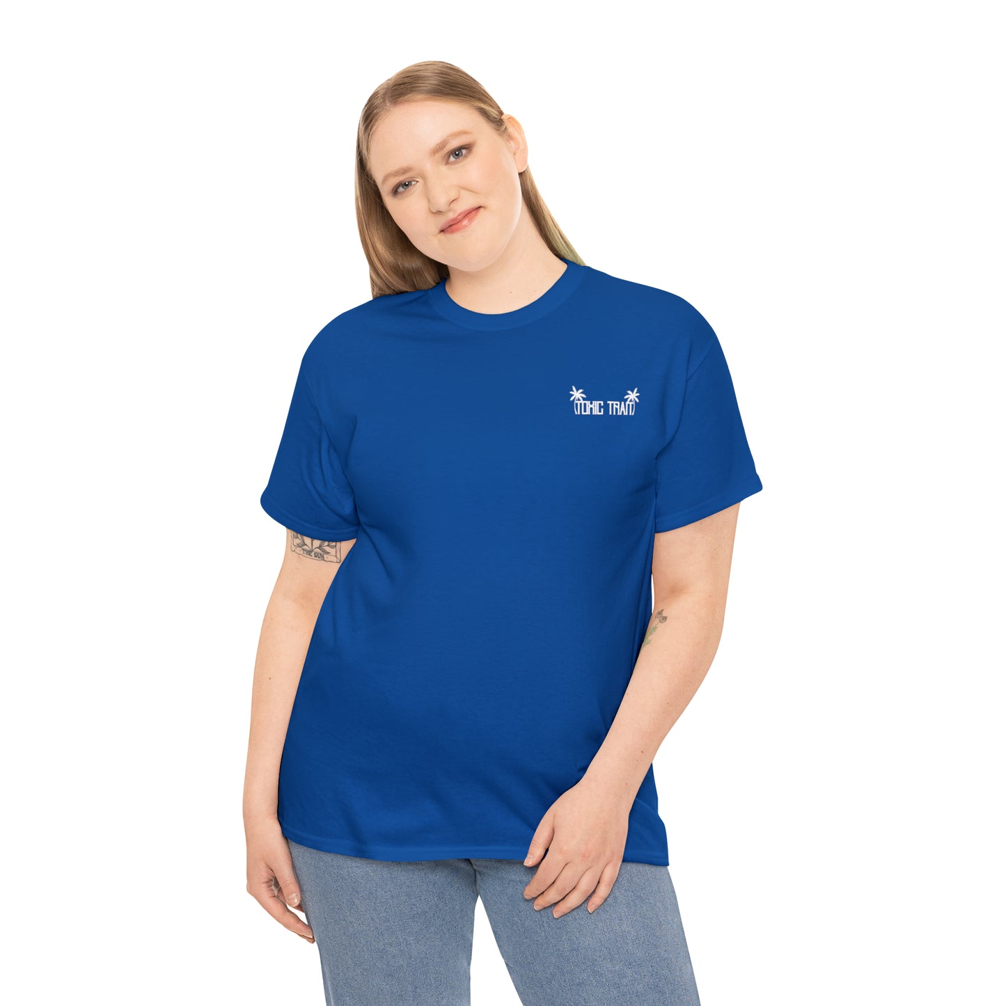 License Plate Toxic Trait Heavy Cotton Tee