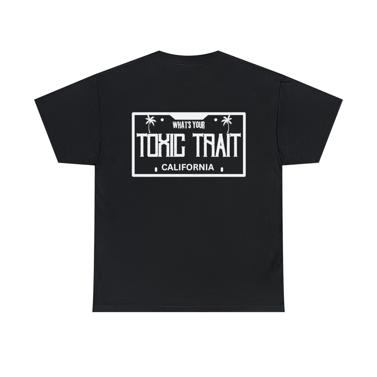 License Plate Toxic Trait Heavy Cotton Tee