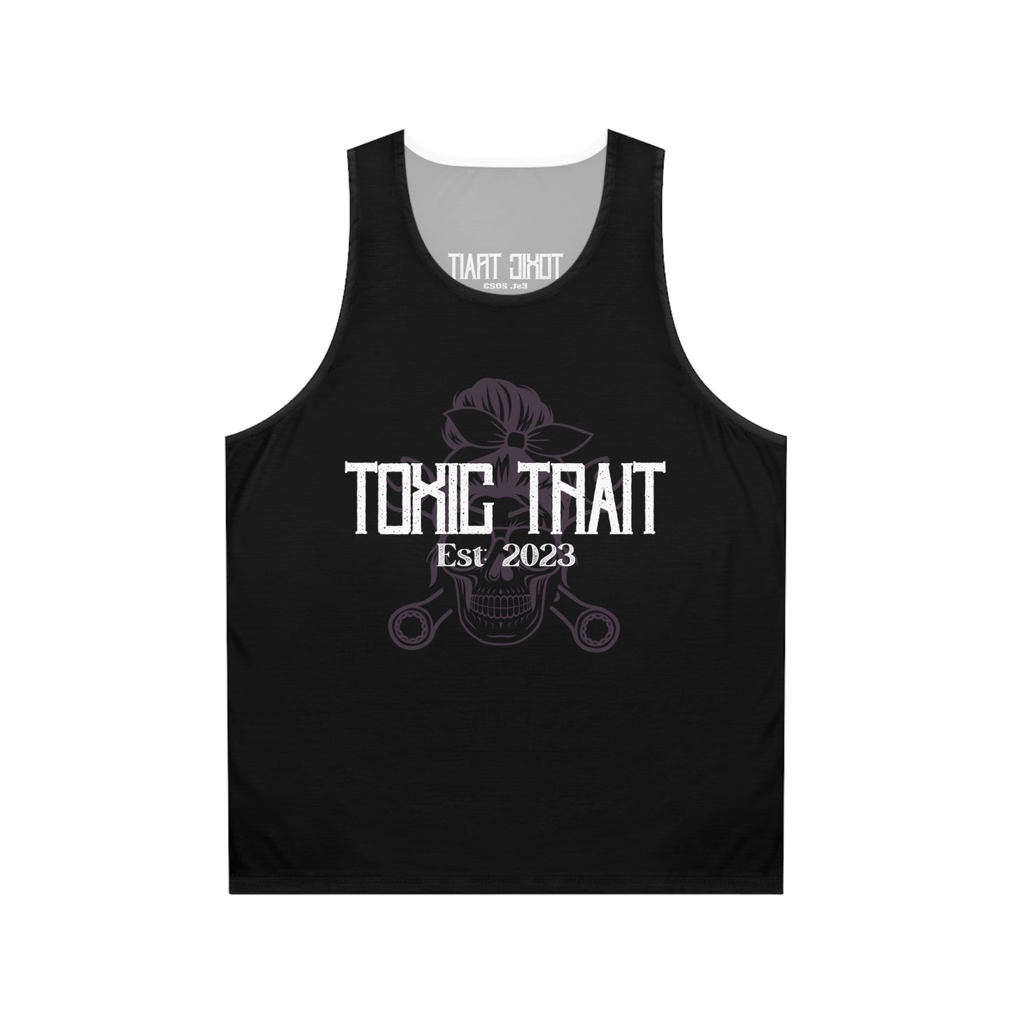 Toxic Trait Smokey Lavender SkullTank Top