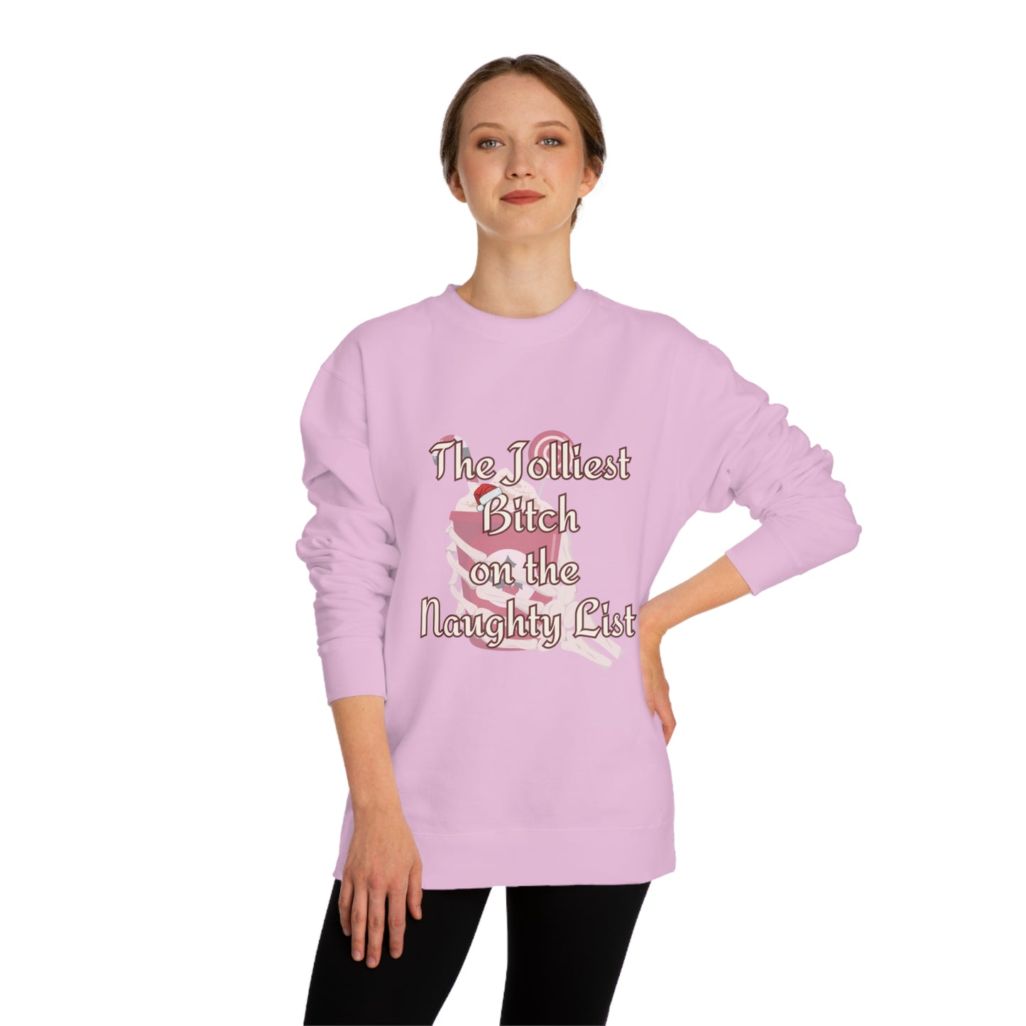 Jolliest B***h Crew Neck Sweatshirt