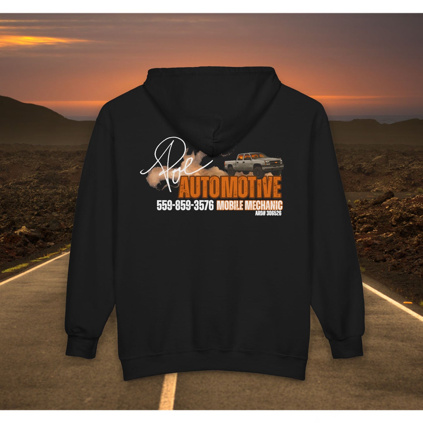 Poe Automotive Cozy Outdoor Zip Hoodie | Unisex Sweatshirt