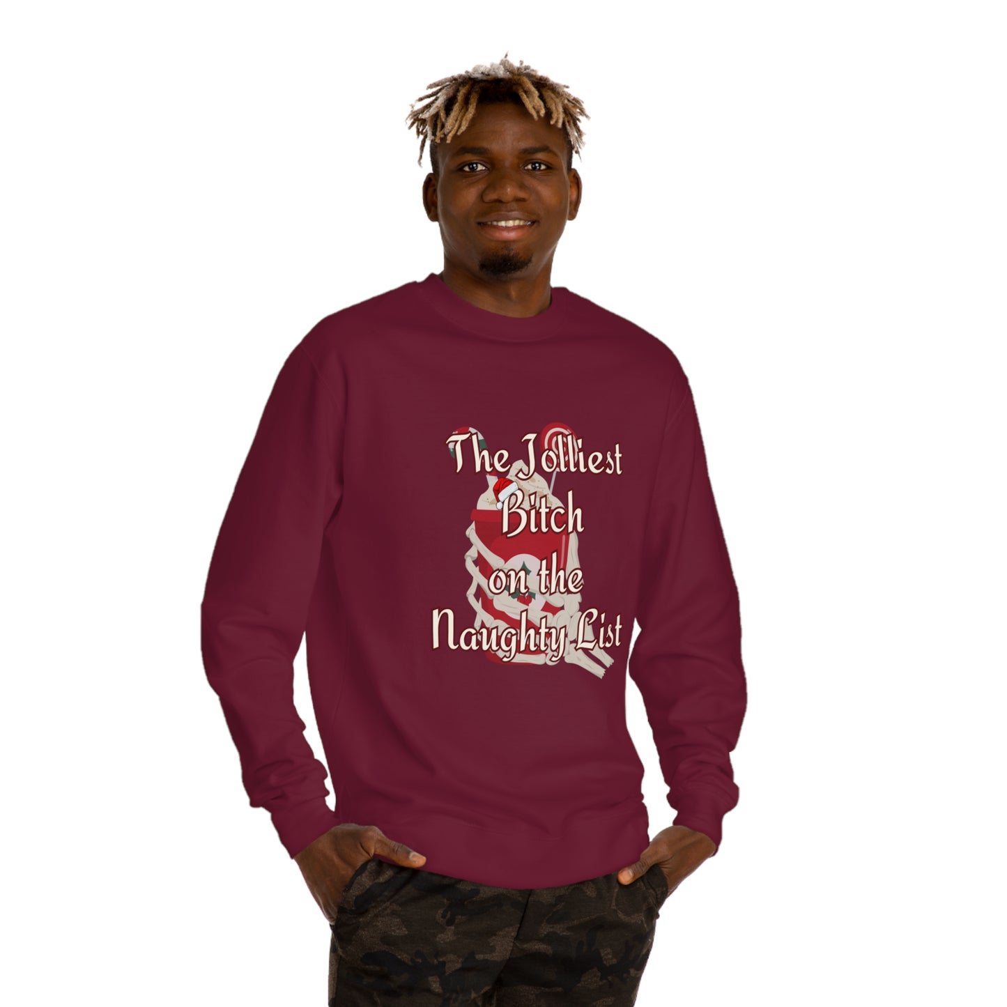 Jolliest B***h Crew Neck Sweatshirt