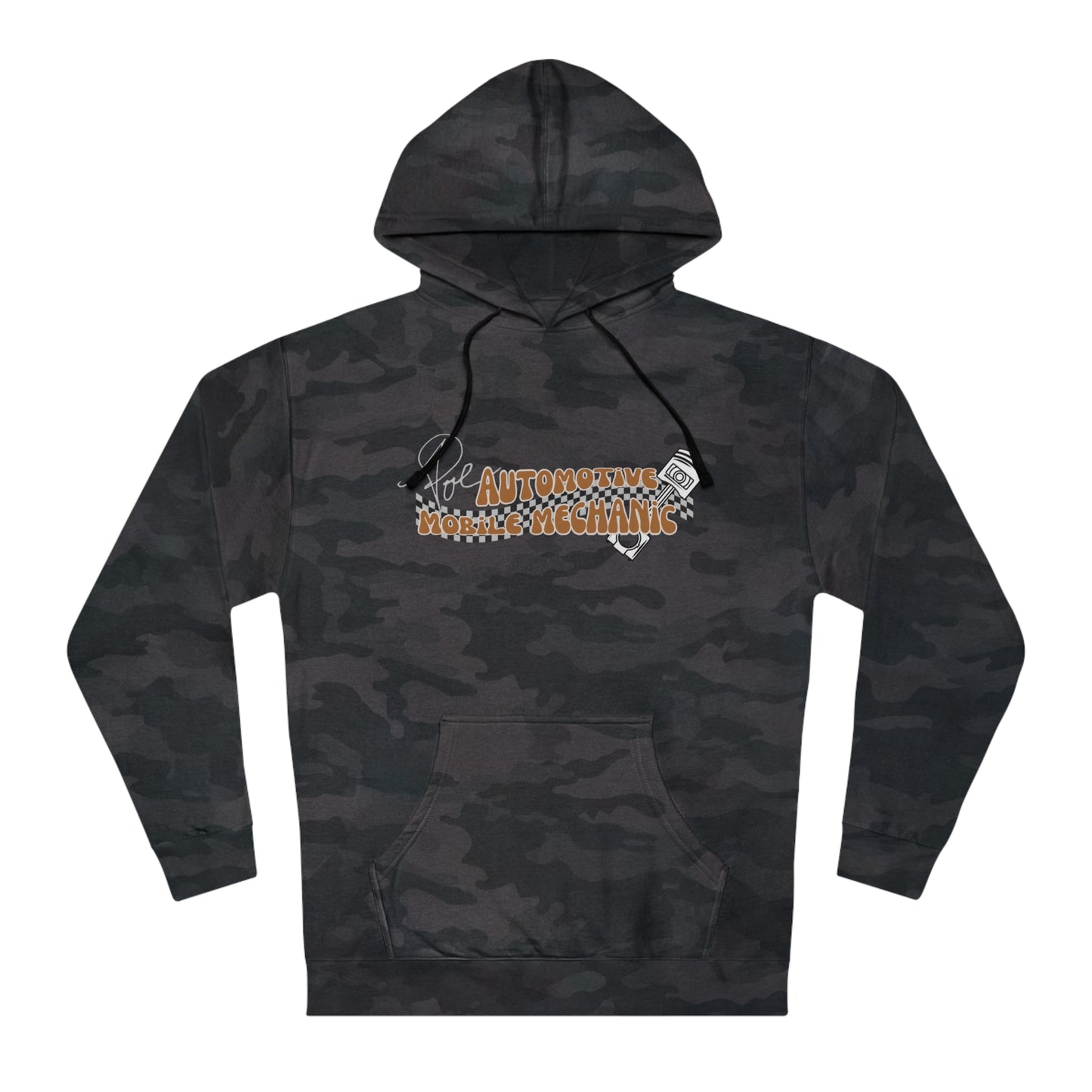 Vintage Poe Automotive Hooded Sweatshirt