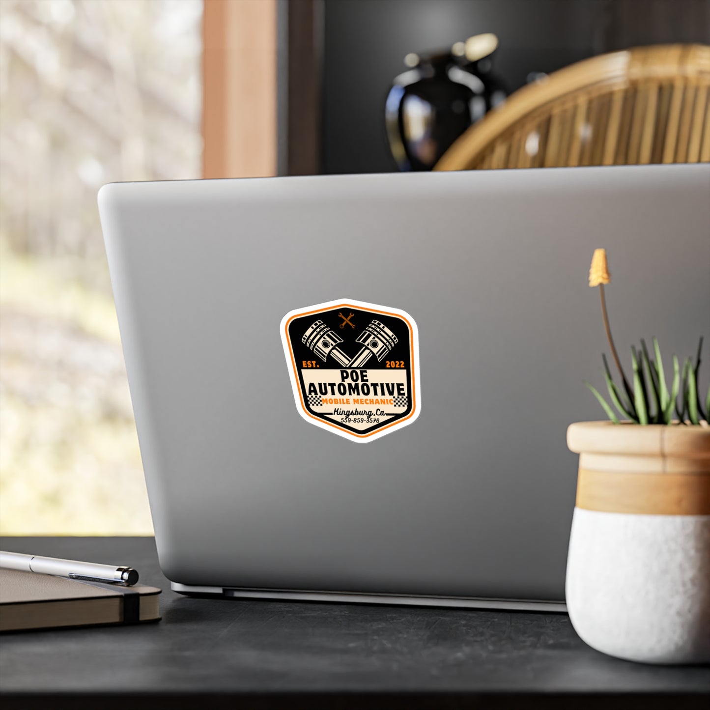 Poe Automotive Kiss-Cut Vinyl Decals