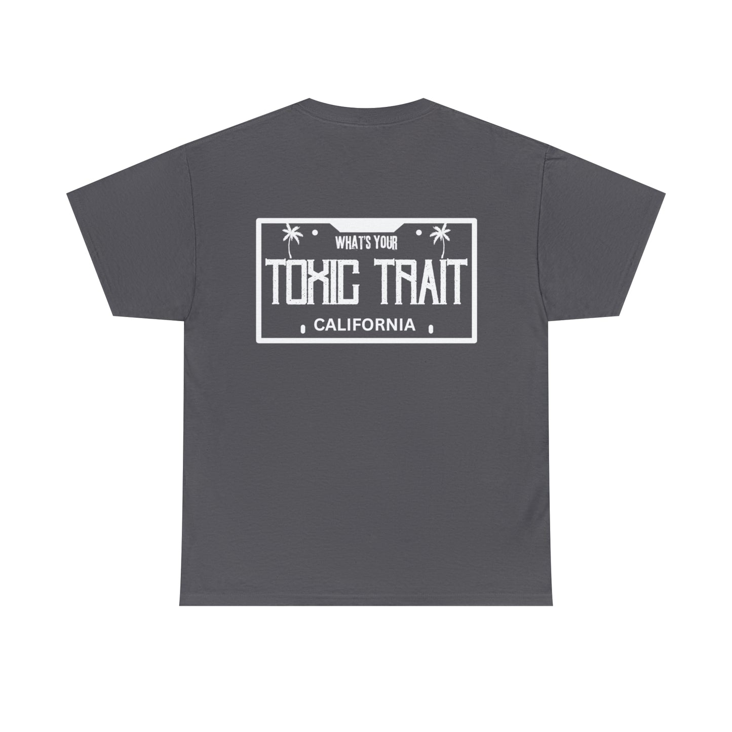 License Plate Toxic Trait Heavy Cotton Tee