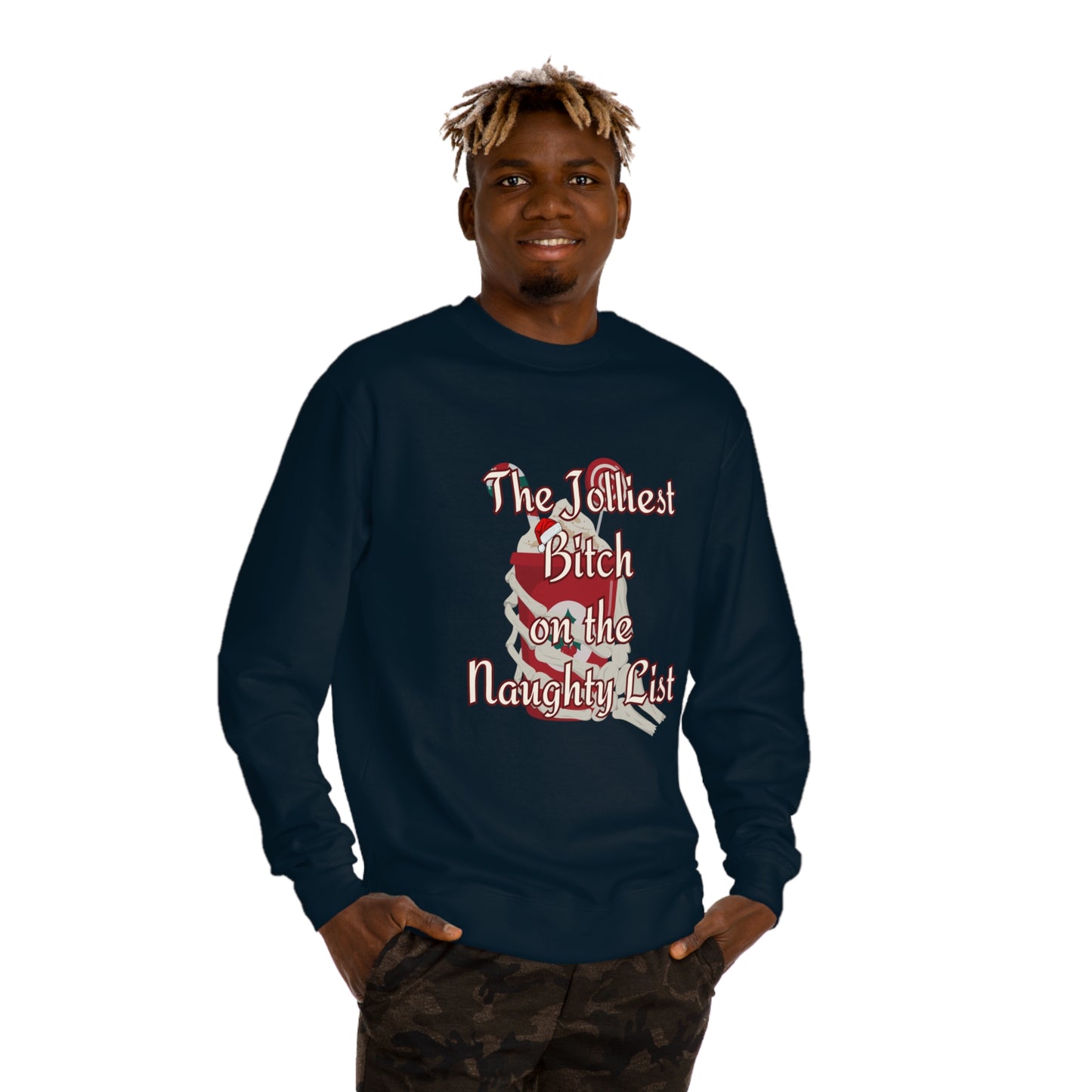 Jolliest B***h Crew Neck Sweatshirt