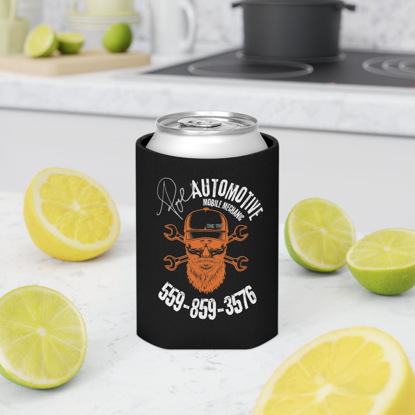 Poe Auto Can Koozie