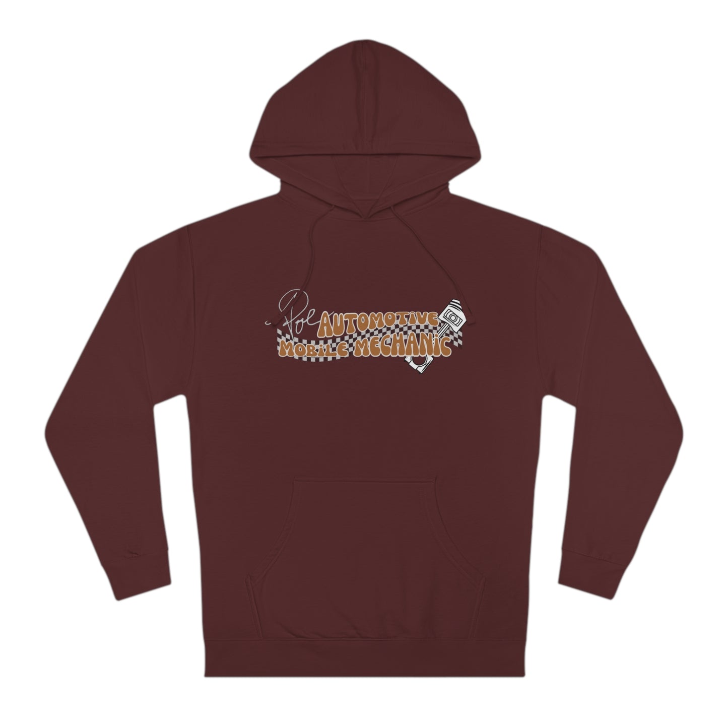 Vintage Poe Automotive Hooded Sweatshirt