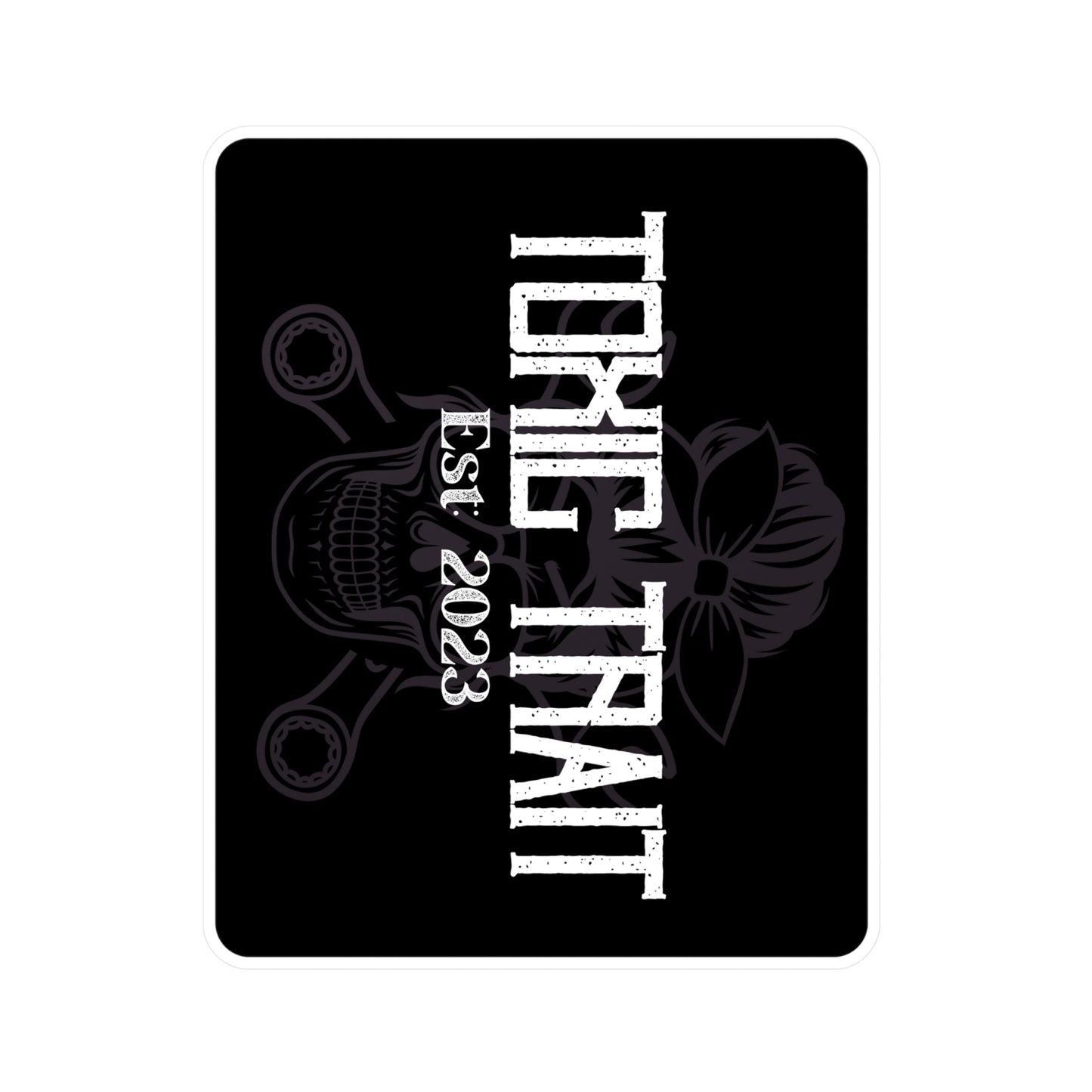 Toxic Trait Smokey Lavender Kiss-Cut Vinyl Decals