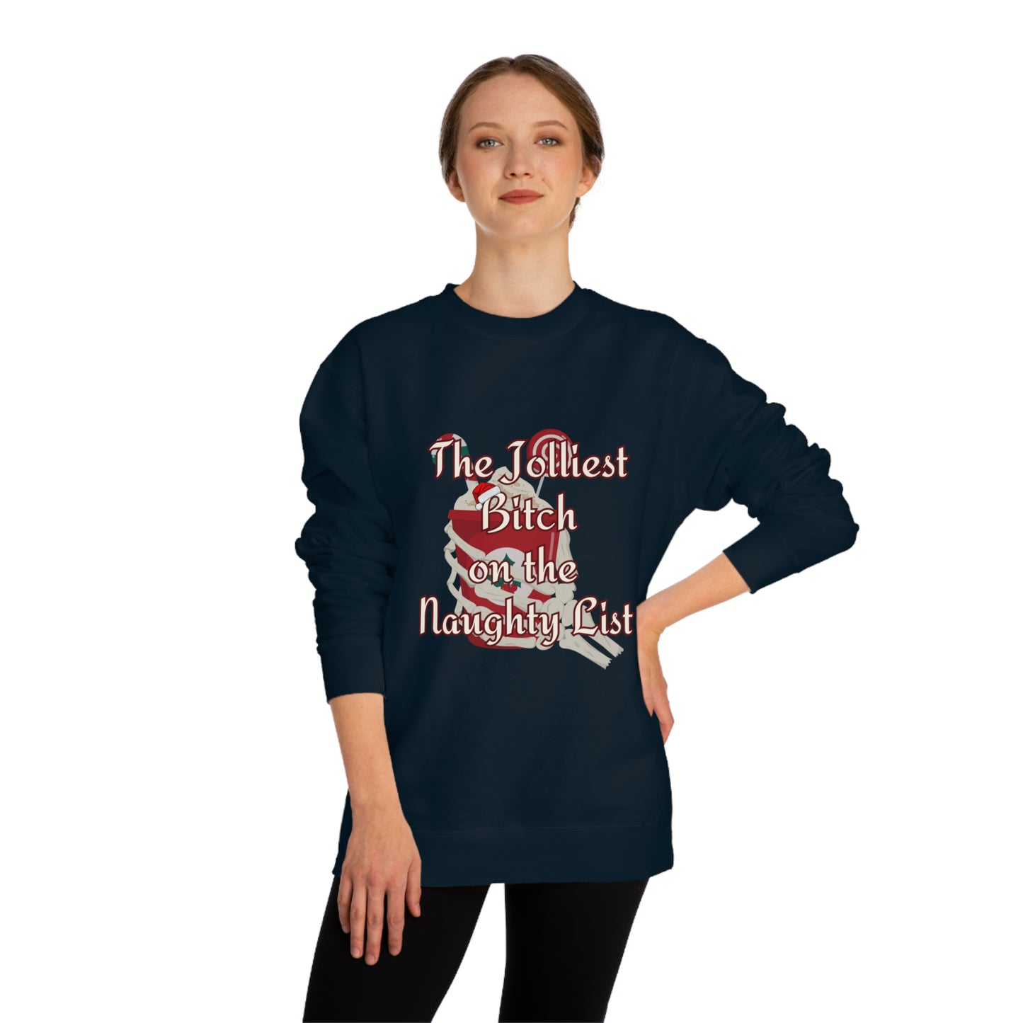 Jolliest B***h Crew Neck Sweatshirt