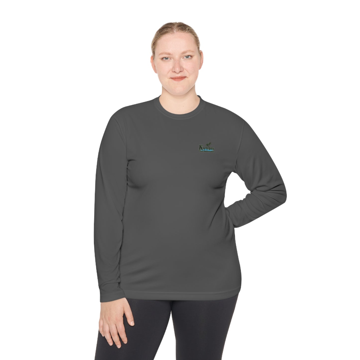 Kaitfors logo Pool Unisex Lightweight Long Sleeve Tee