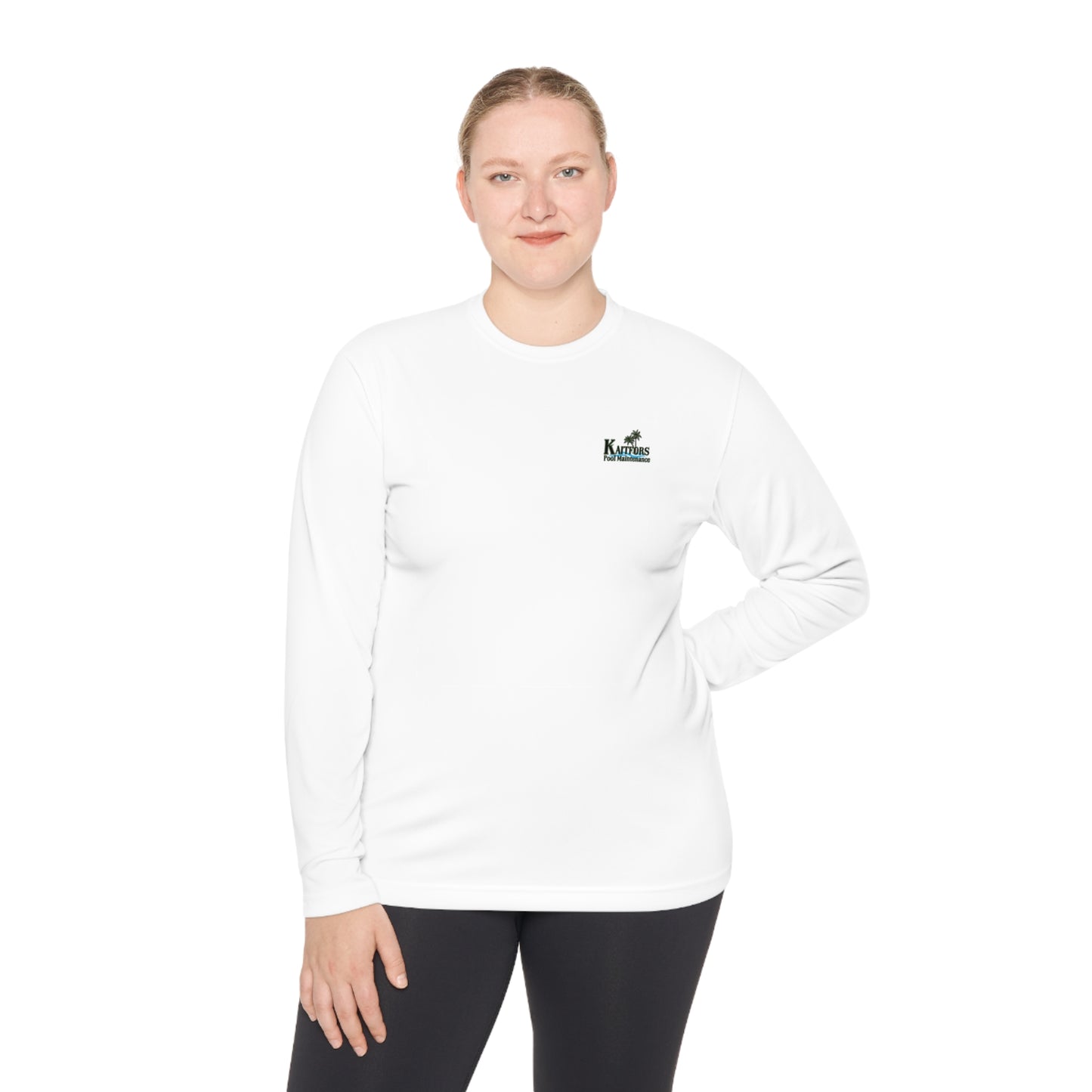 Kaitfors logo Pool Unisex Lightweight Long Sleeve Tee