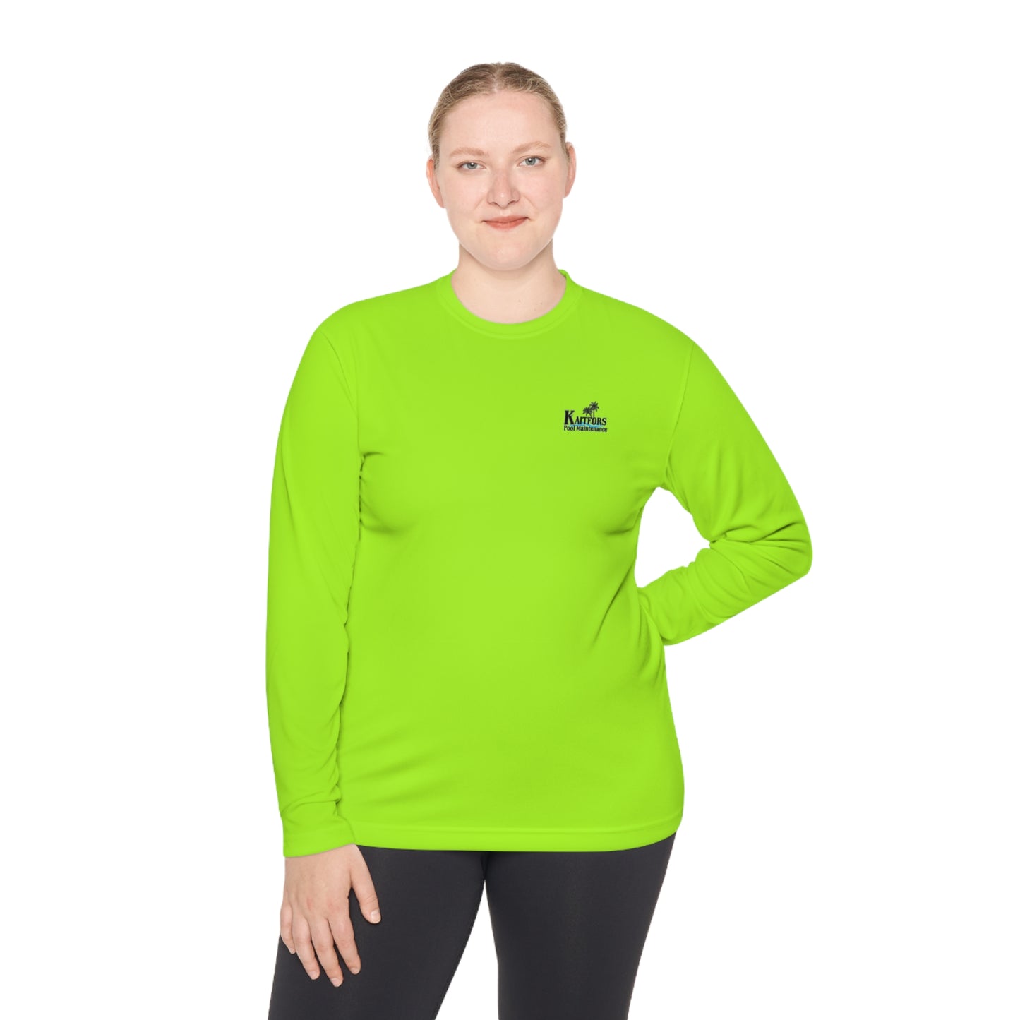 Kaitfors logo Pool Unisex Lightweight Long Sleeve Tee