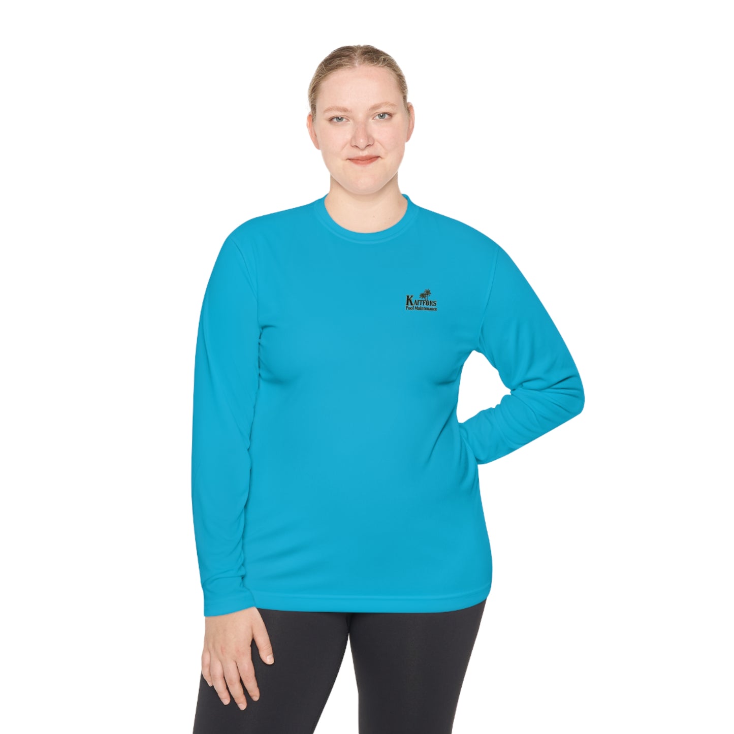 Kaitfors logo Pool Unisex Lightweight Long Sleeve Tee