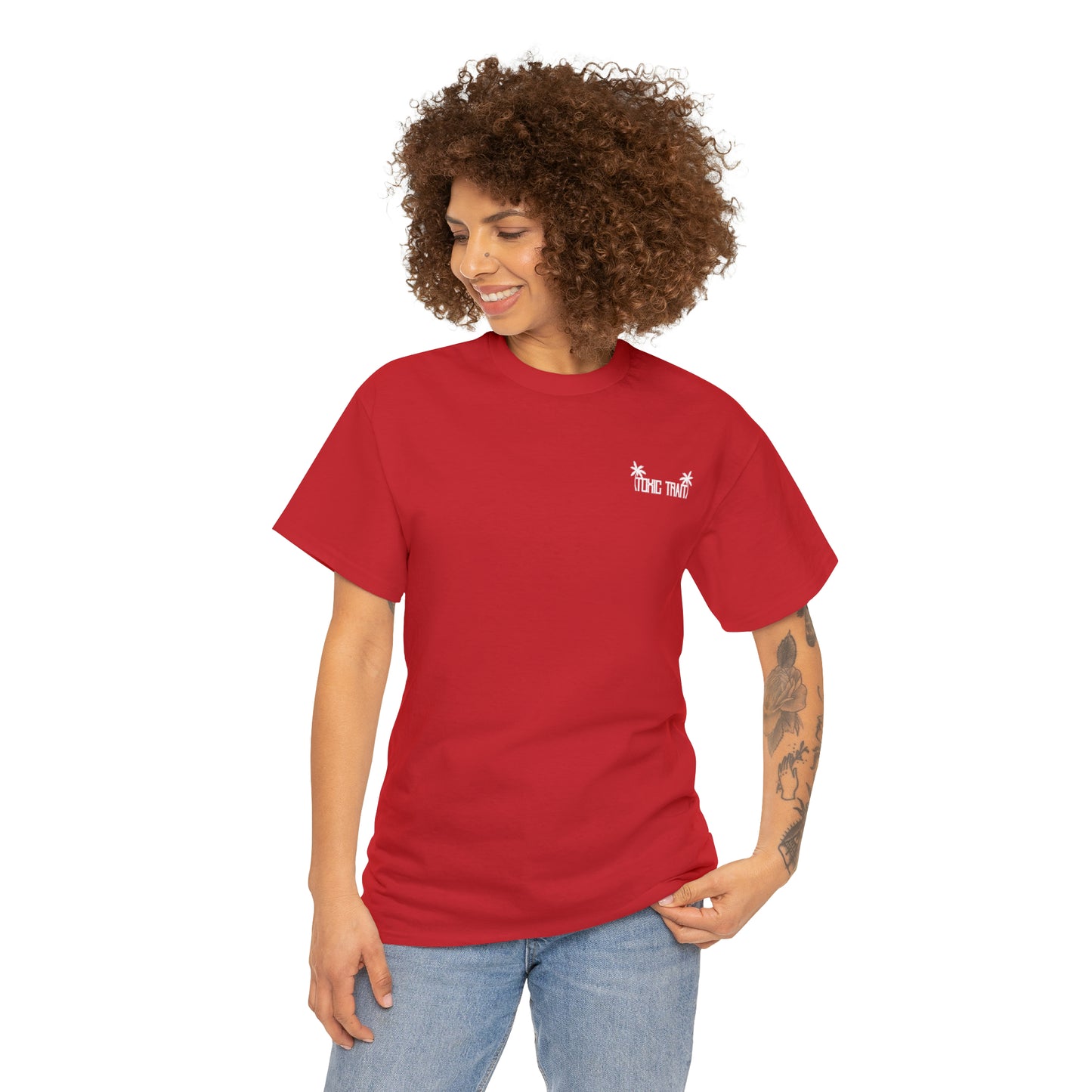 License Plate Toxic Trait Heavy Cotton Tee