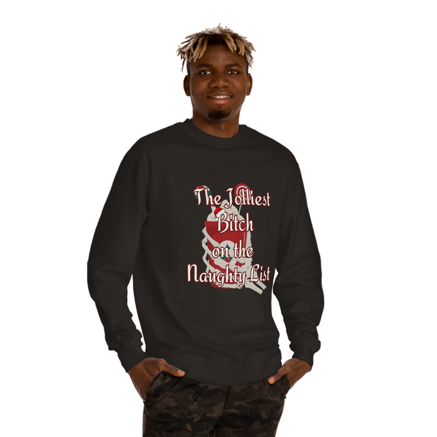 Jolliest B***h Crew Neck Sweatshirt